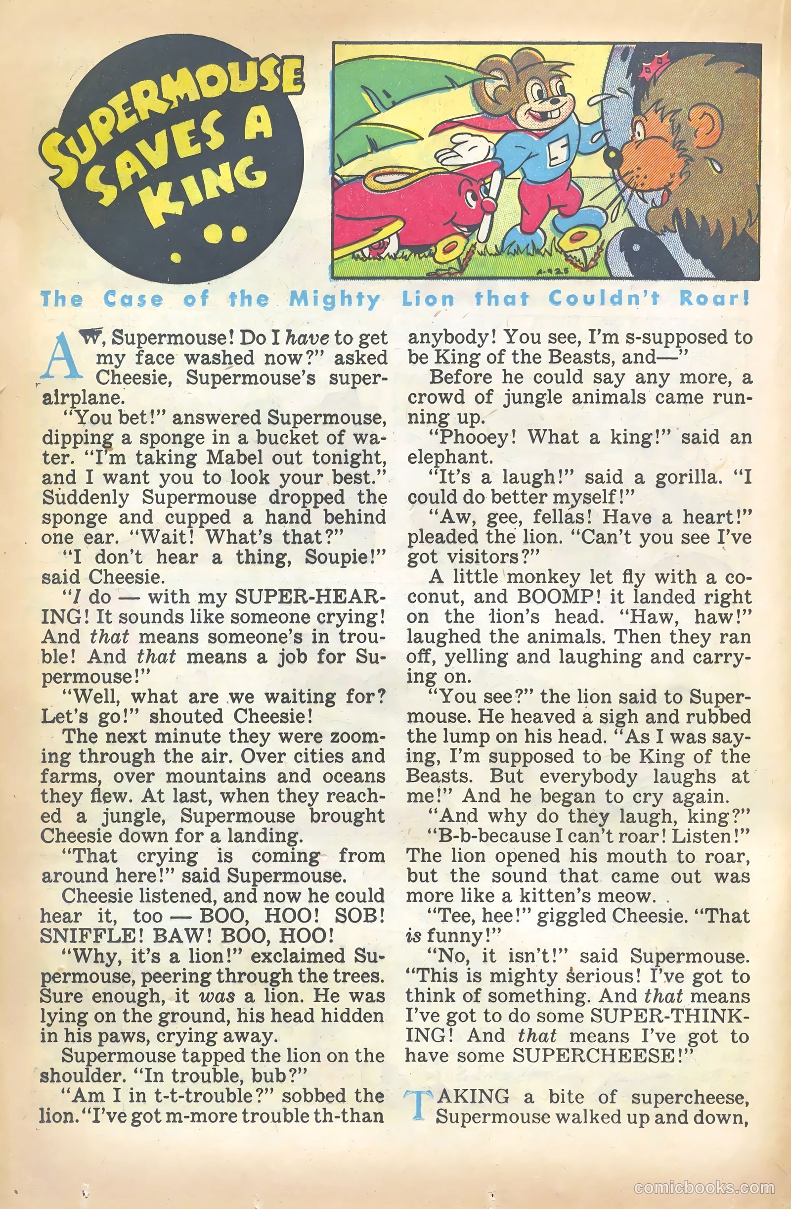 Supermouse #8 (1955) — page 20 of 36