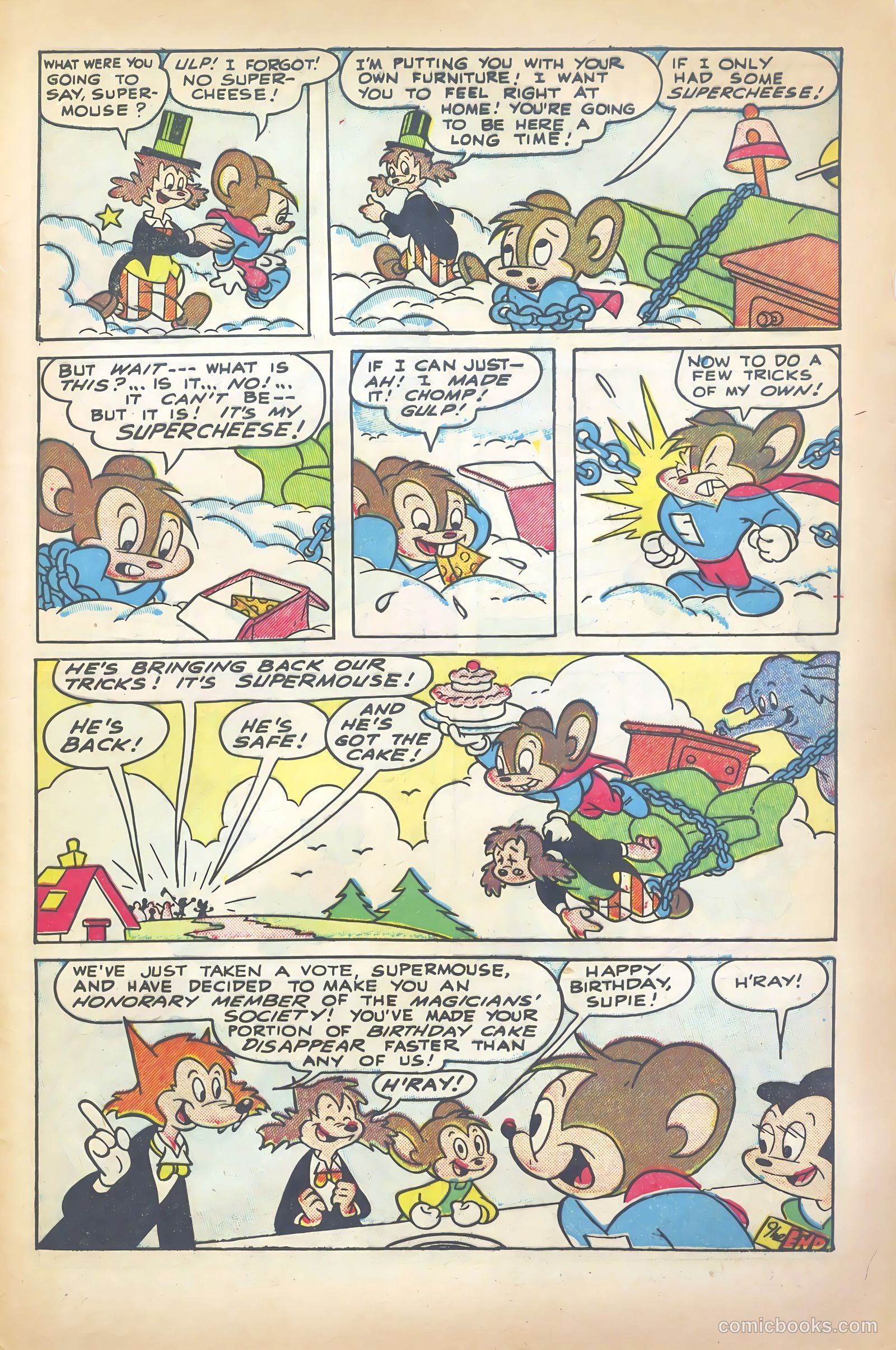 Supermouse #8 (1955) — page 33 of 36