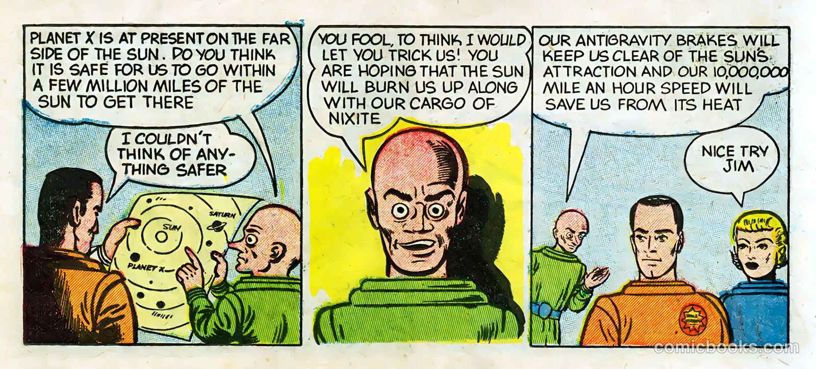 Jim Solar Space Sheriff - Pirates of the Planet X #1 — page 10 of 16