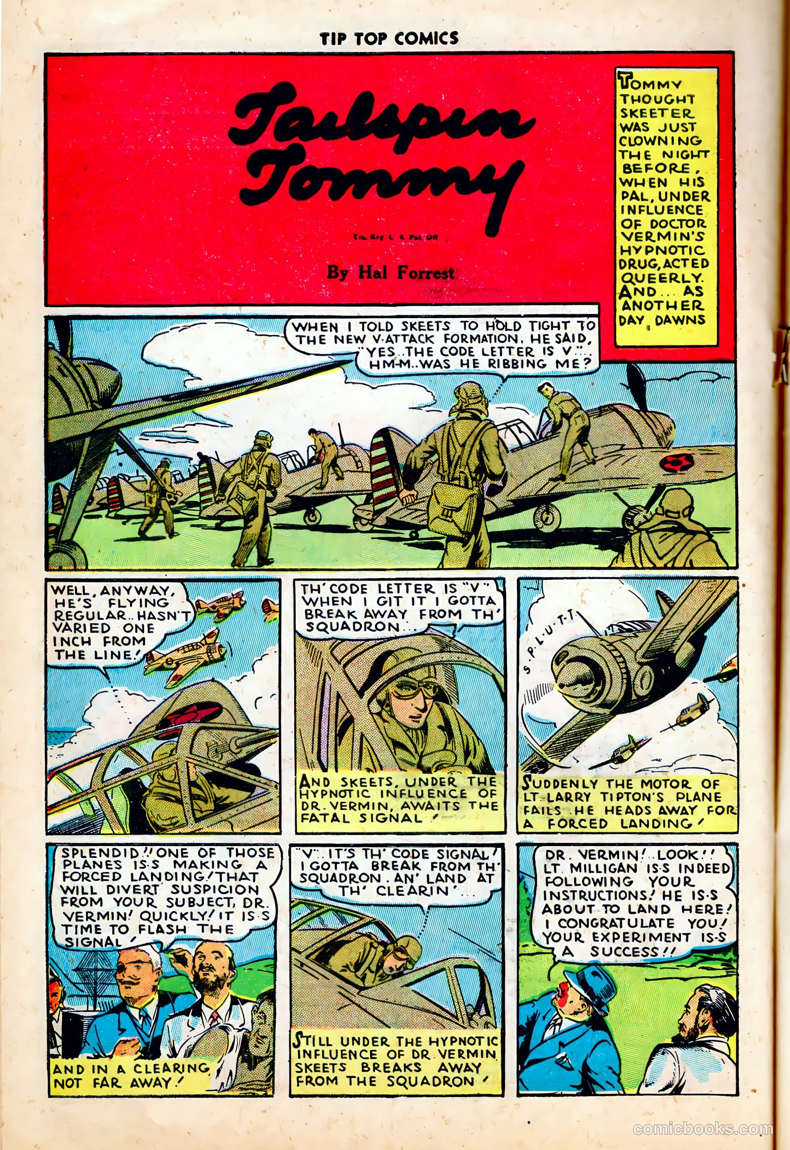 Tip Top Comics #101 (1936) — page 40 of 48