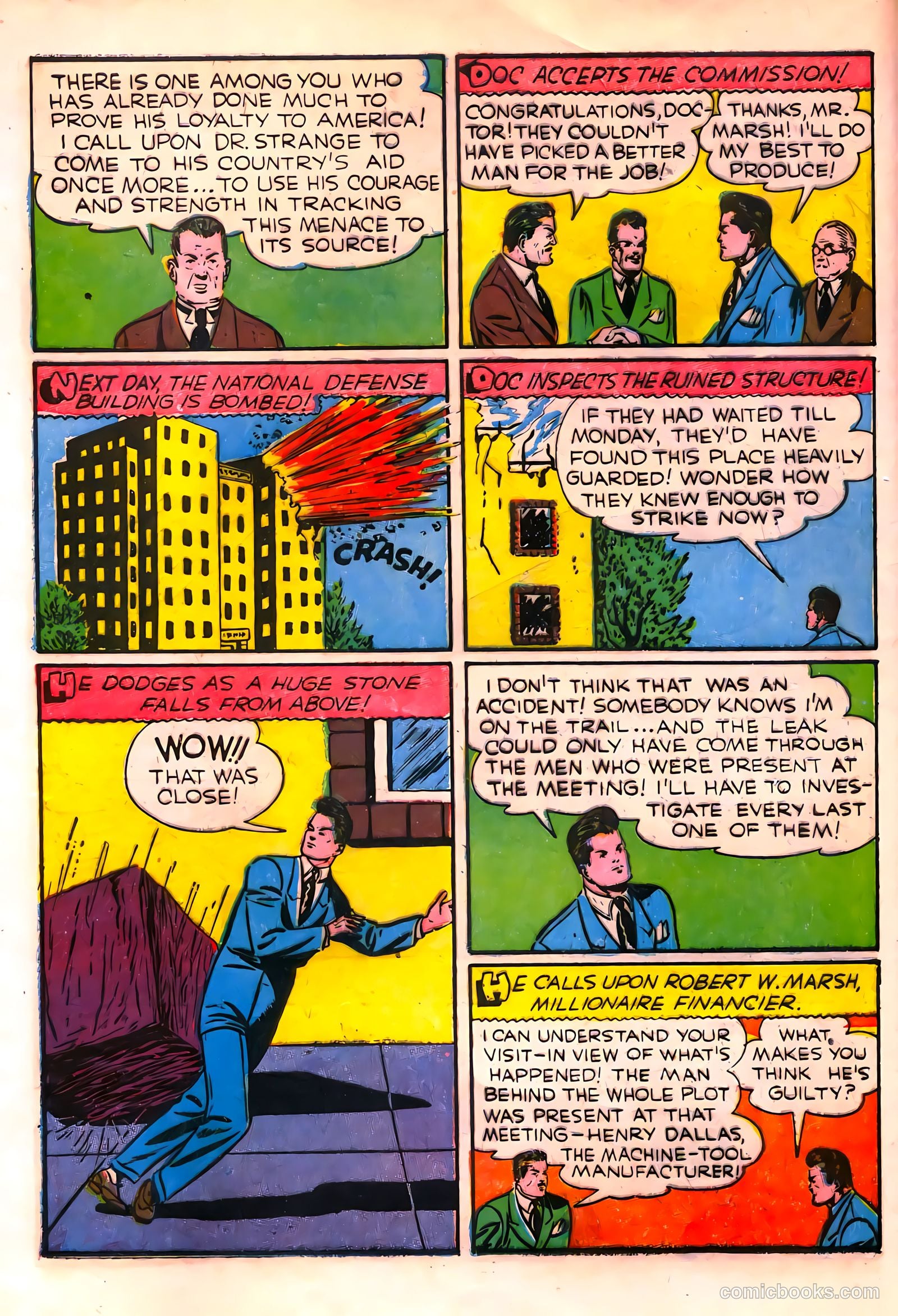 Thrilling Comics #10 (1940) — page 4 of 68
