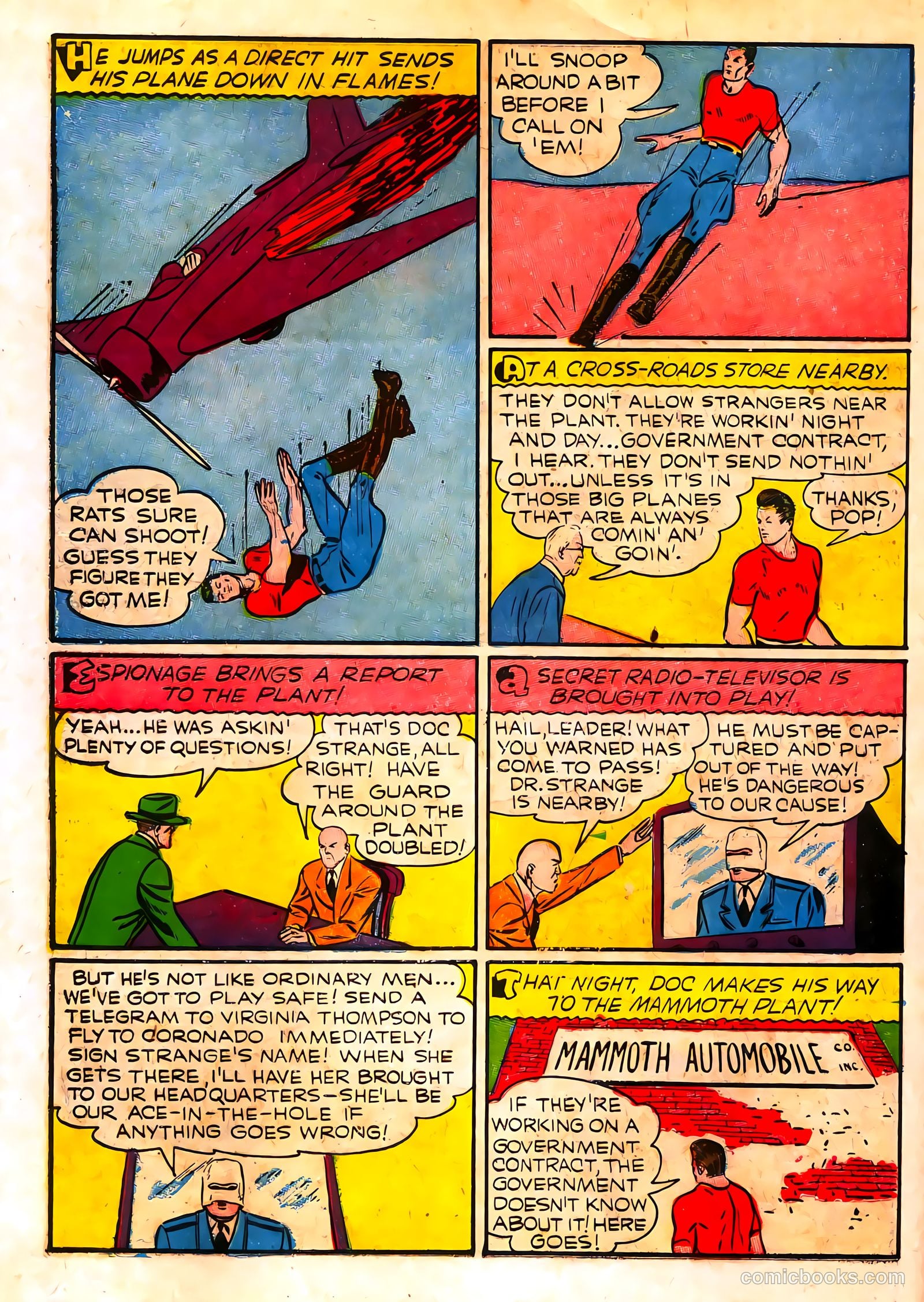 Thrilling Comics #10 (1940) — page 10 of 68