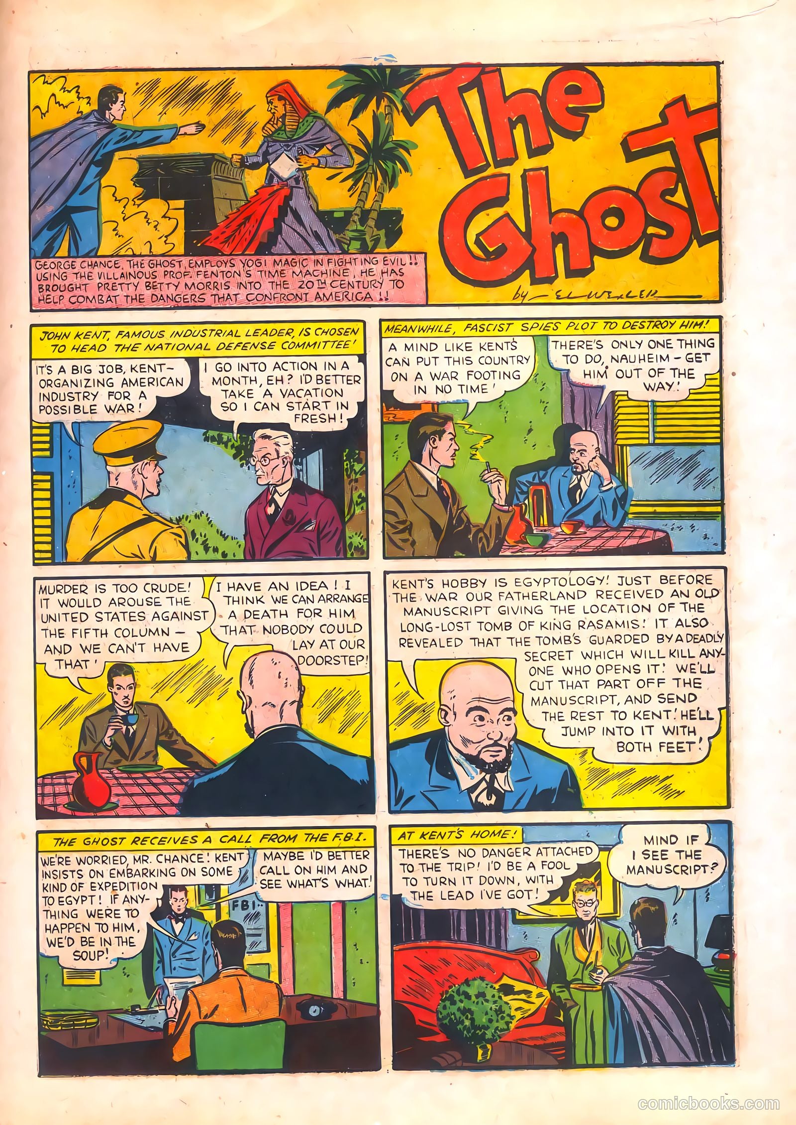 Thrilling Comics #10 (1940) — page 19 of 68