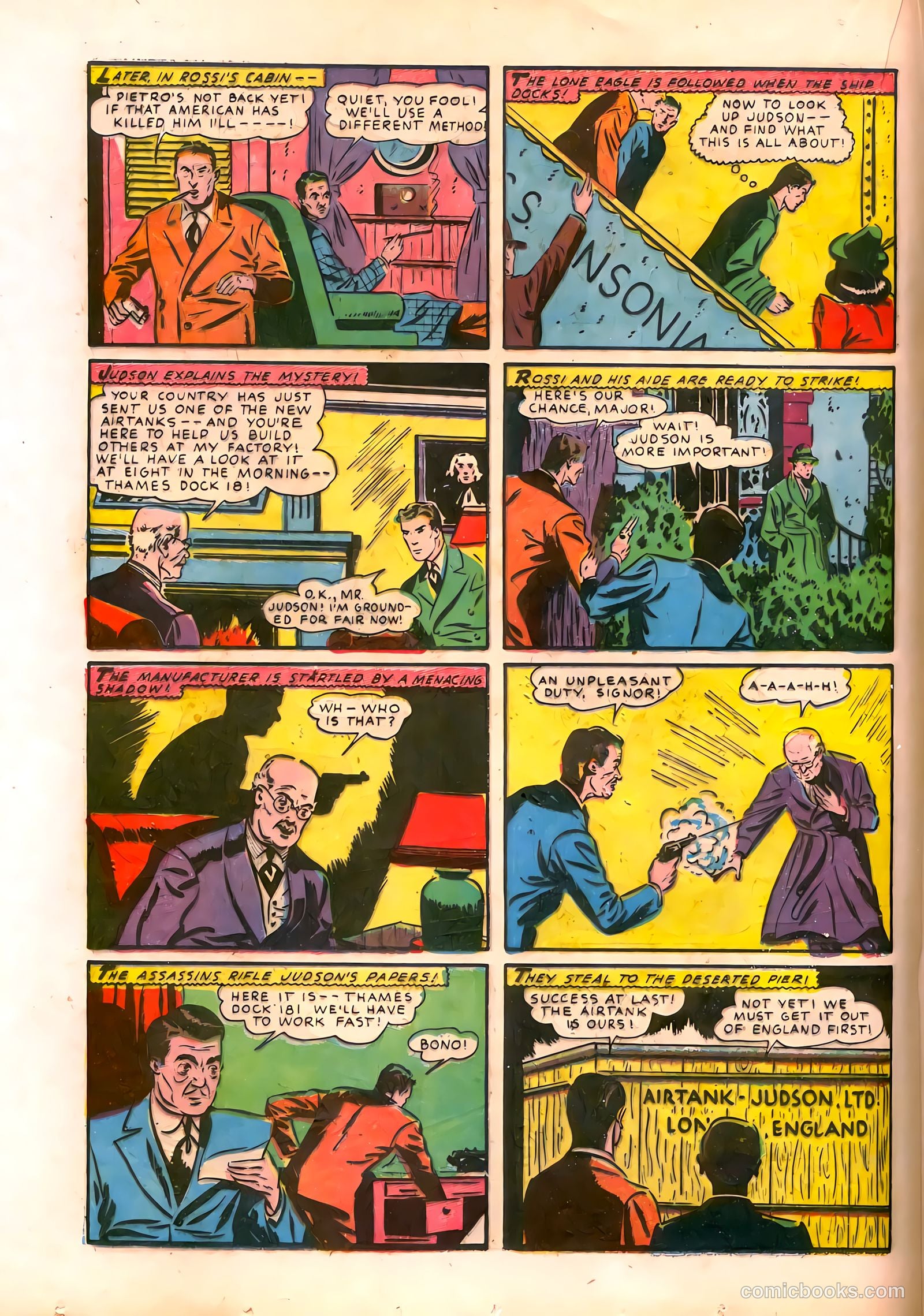 Thrilling Comics #10 (1940) — page 36 of 68