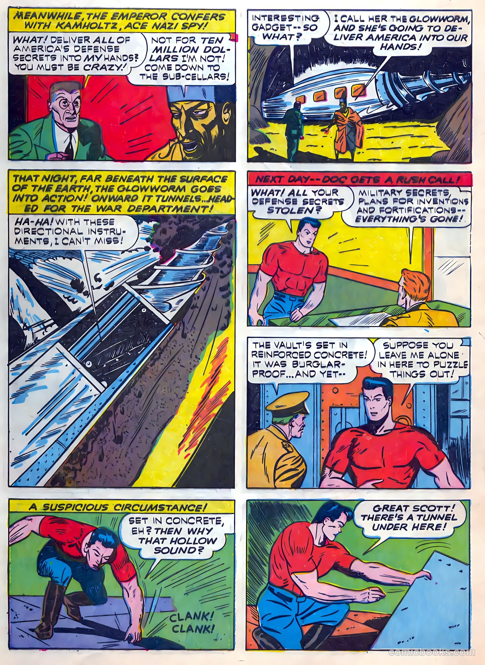 Thrilling Comics #25 (1940) — page 6 of 68