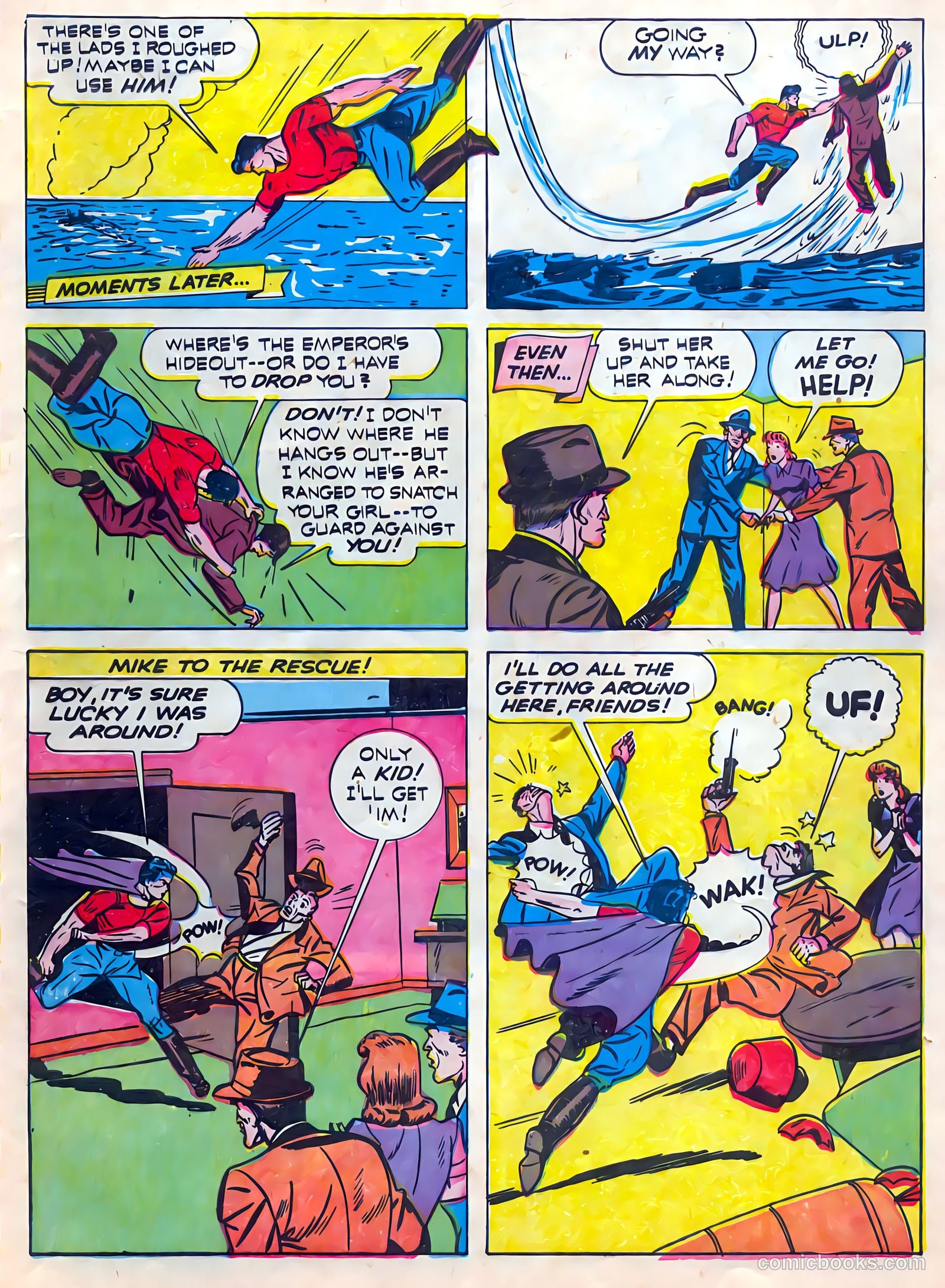 Thrilling Comics #25 (1940) — page 9 of 68