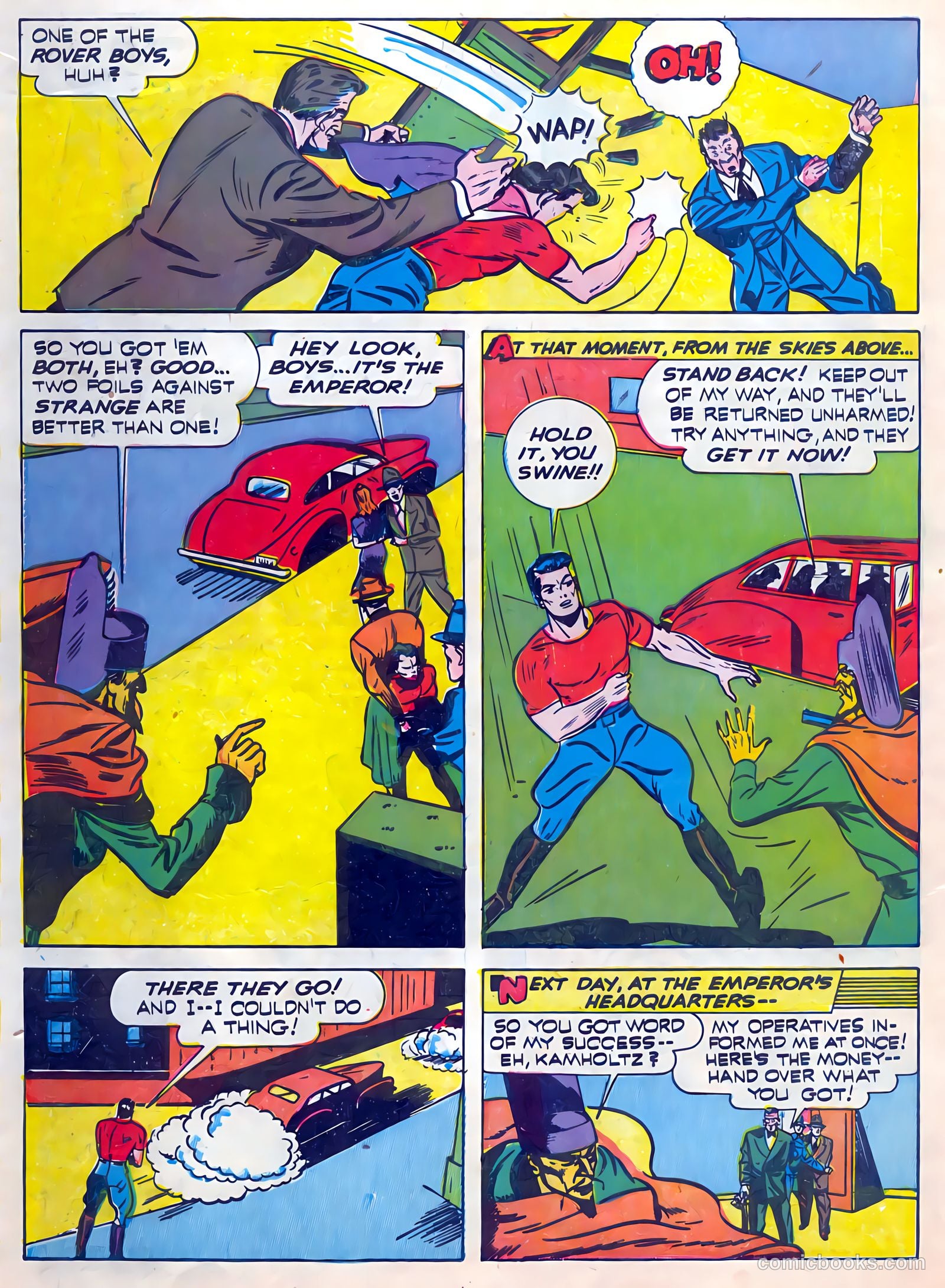 Thrilling Comics #25 (1940) — page 10 of 68