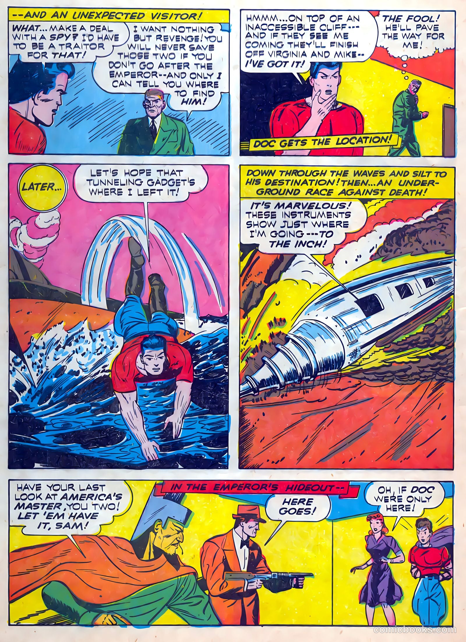 Thrilling Comics #25 (1940) — page 12 of 68