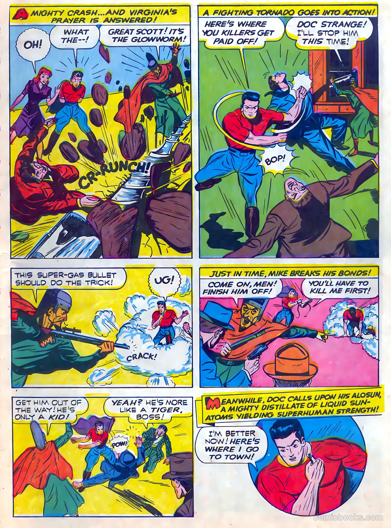 Thrilling Comics #25 (1940) — page 13 of 68