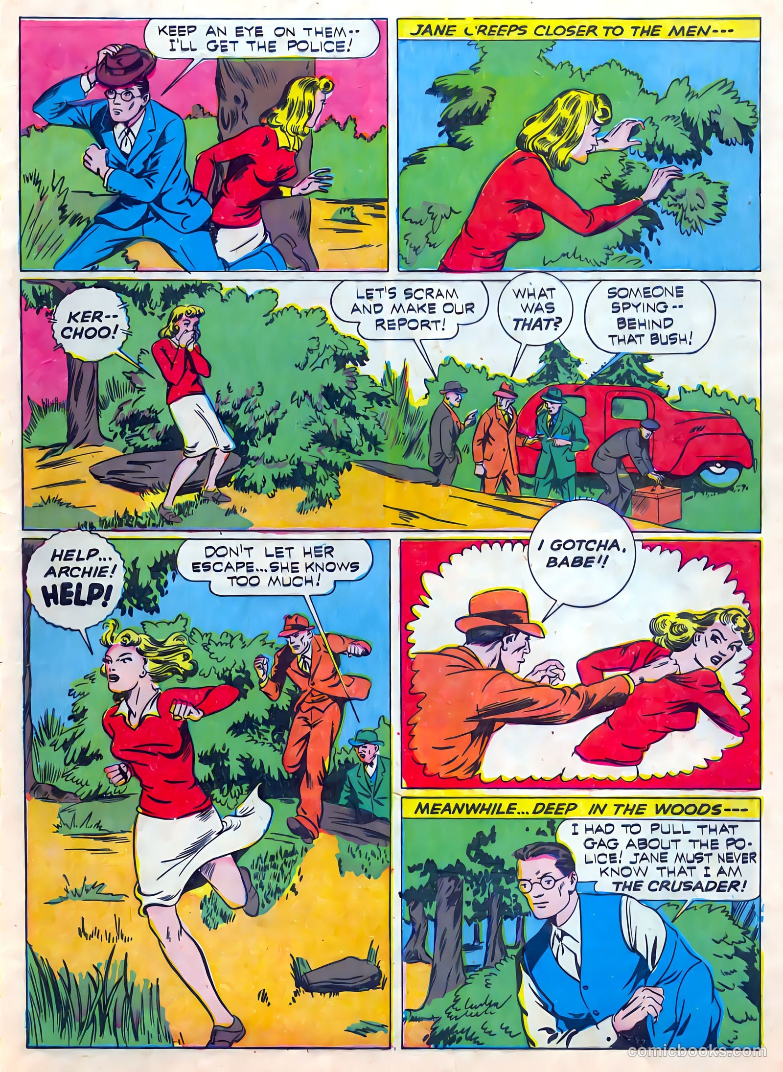 Thrilling Comics #25 (1940) — page 17 of 68