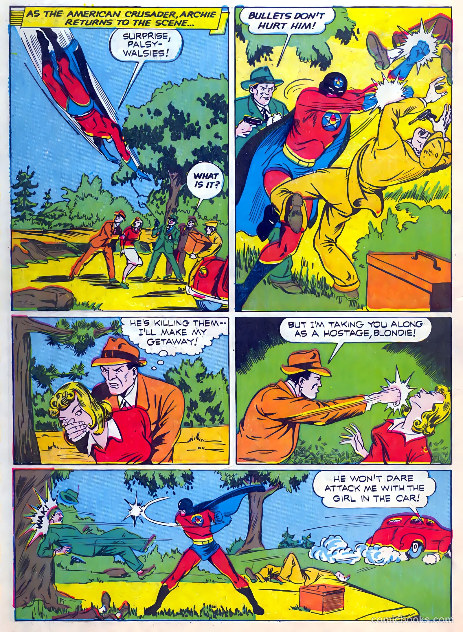 Thrilling Comics #25 (1940) — page 18 of 68