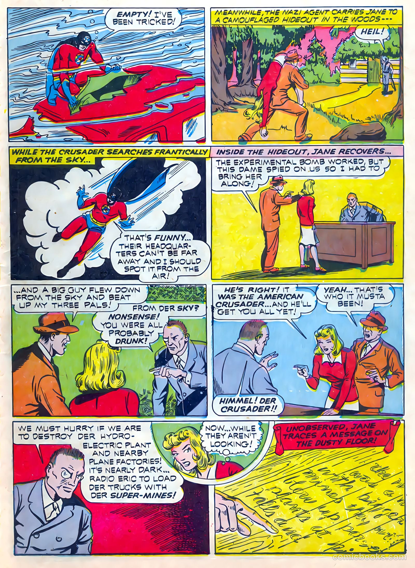 Thrilling Comics #25 (1940) — page 21 of 68