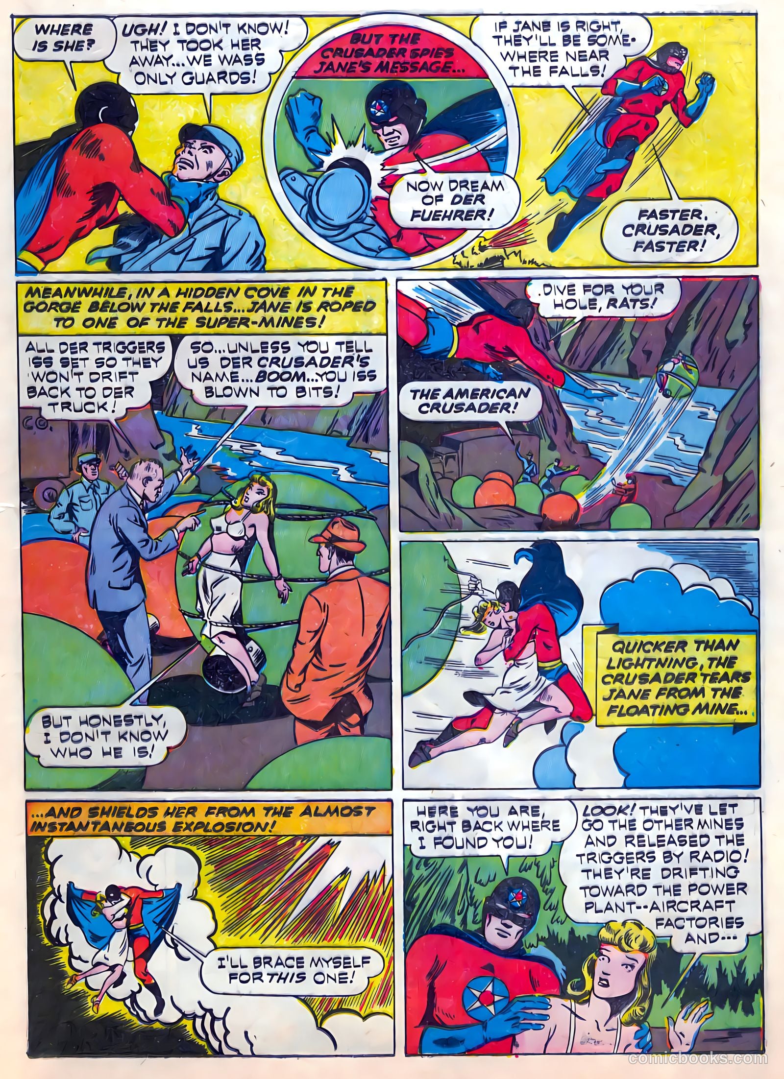 Thrilling Comics #25 (1940) — page 23 of 68