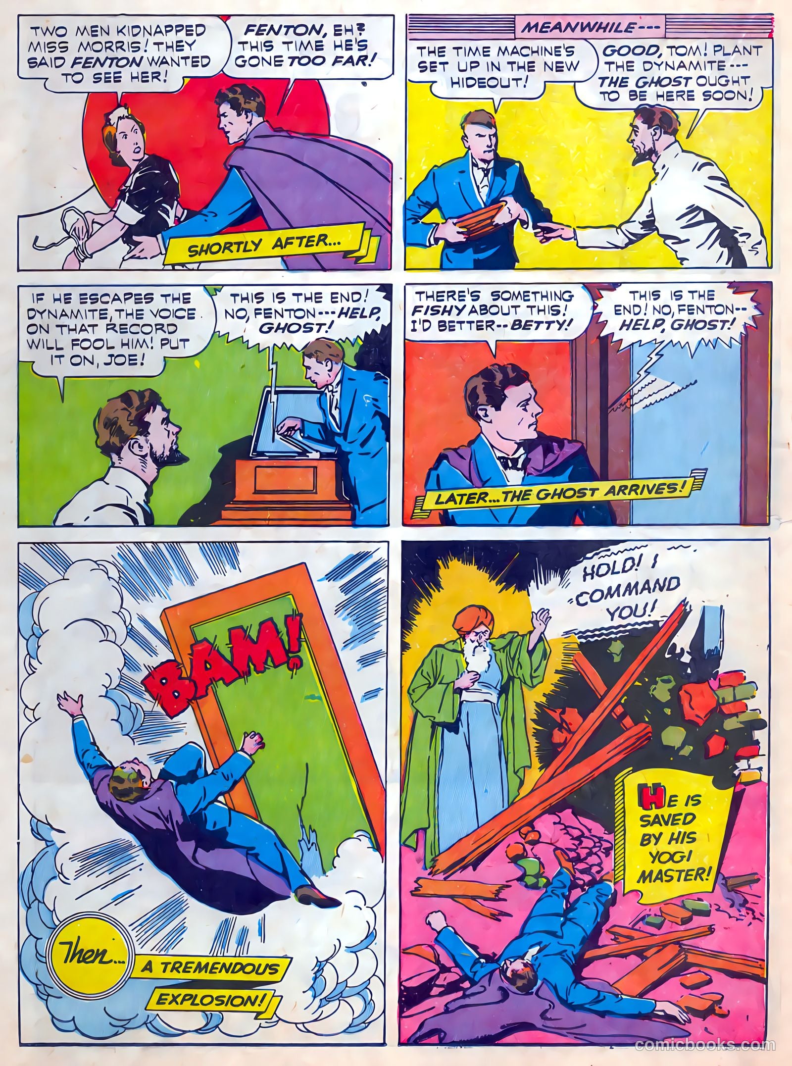 Thrilling Comics #25 (1940) — page 32 of 68