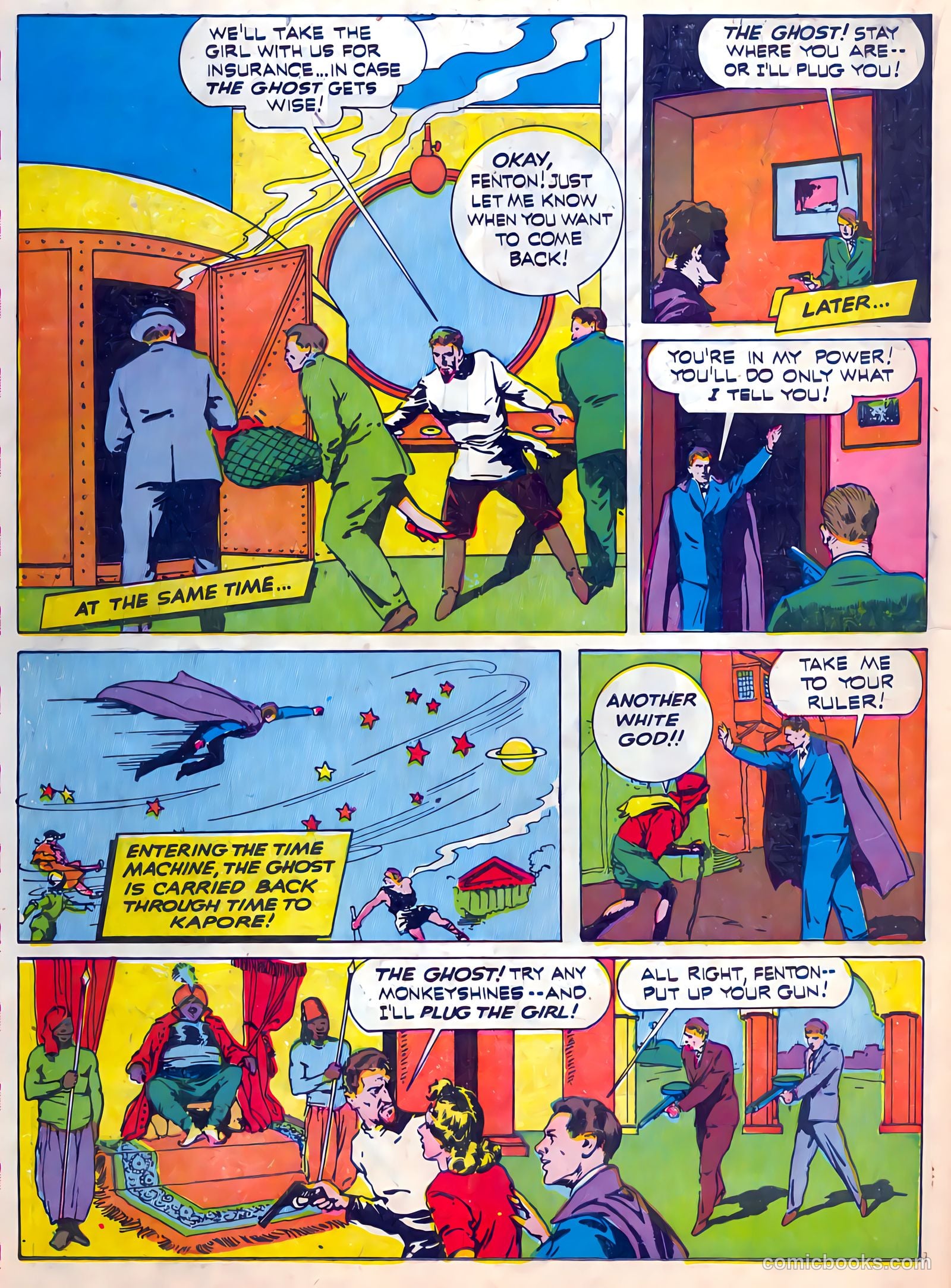 Thrilling Comics #25 (1940) — page 34 of 68