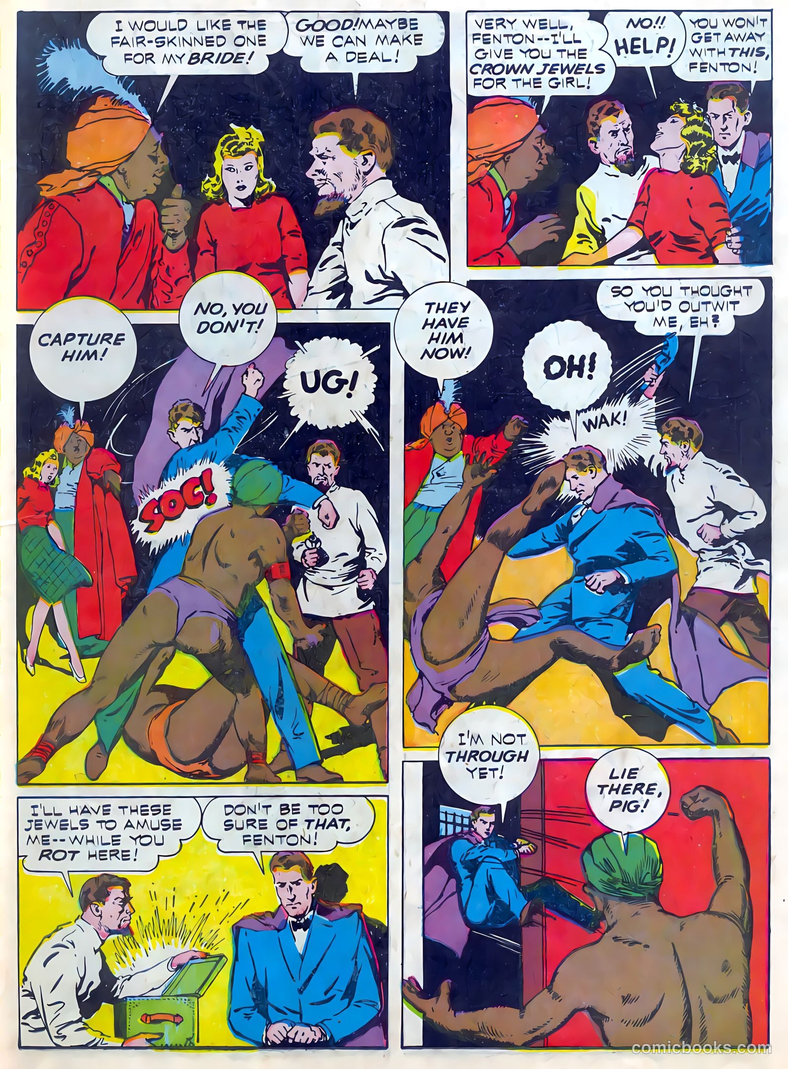 Thrilling Comics #25 (1940) — page 35 of 68