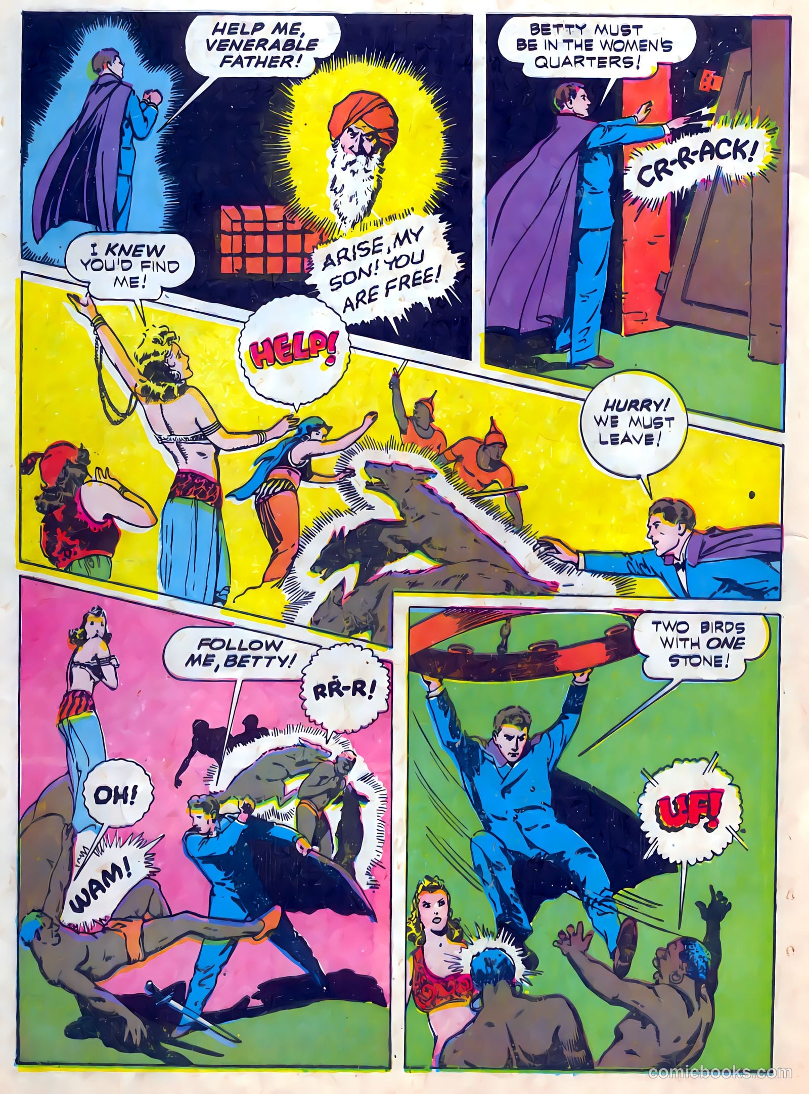 Thrilling Comics #25 (1940) — page 36 of 68