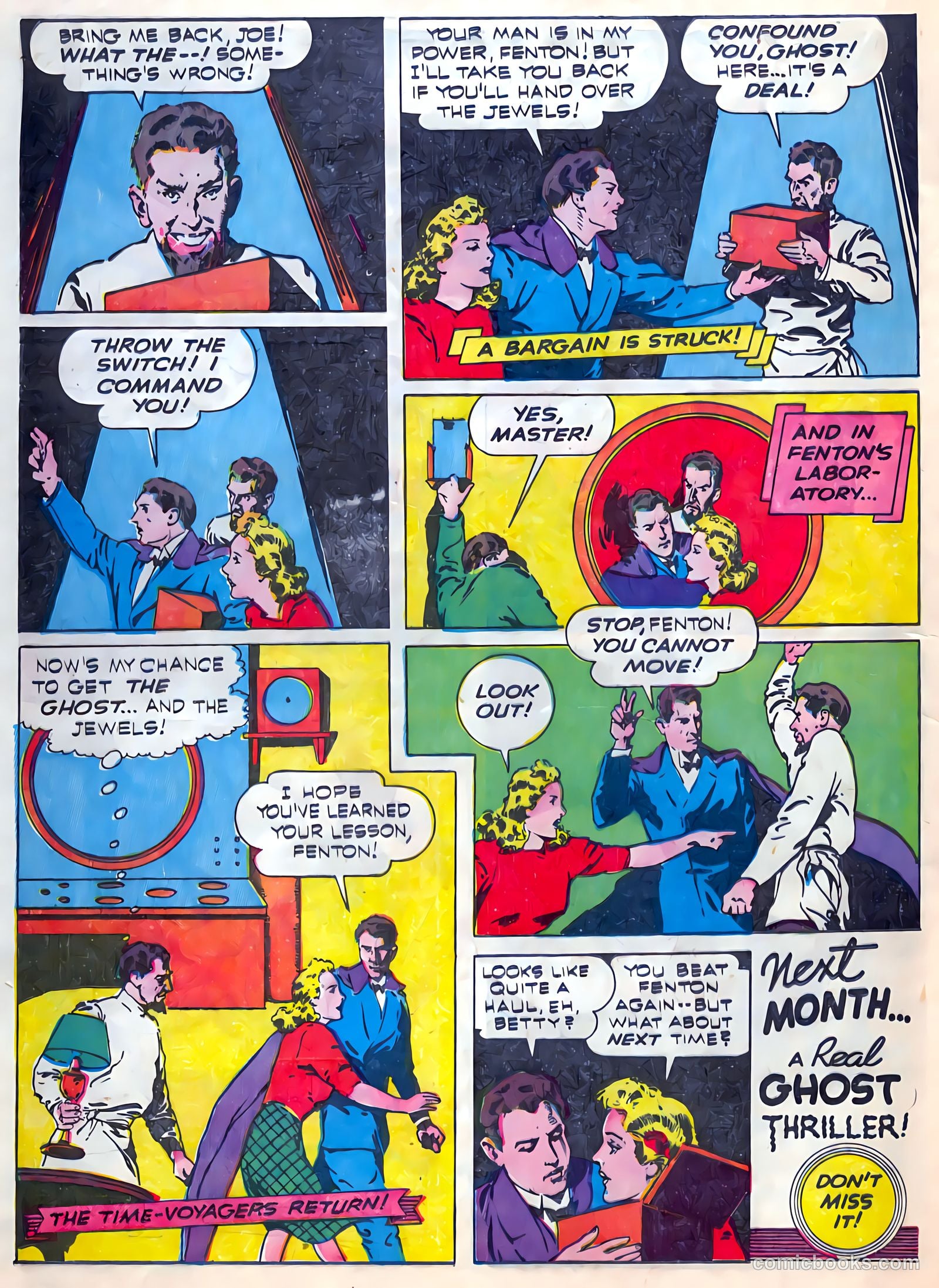 Thrilling Comics #25 (1940) — page 38 of 68