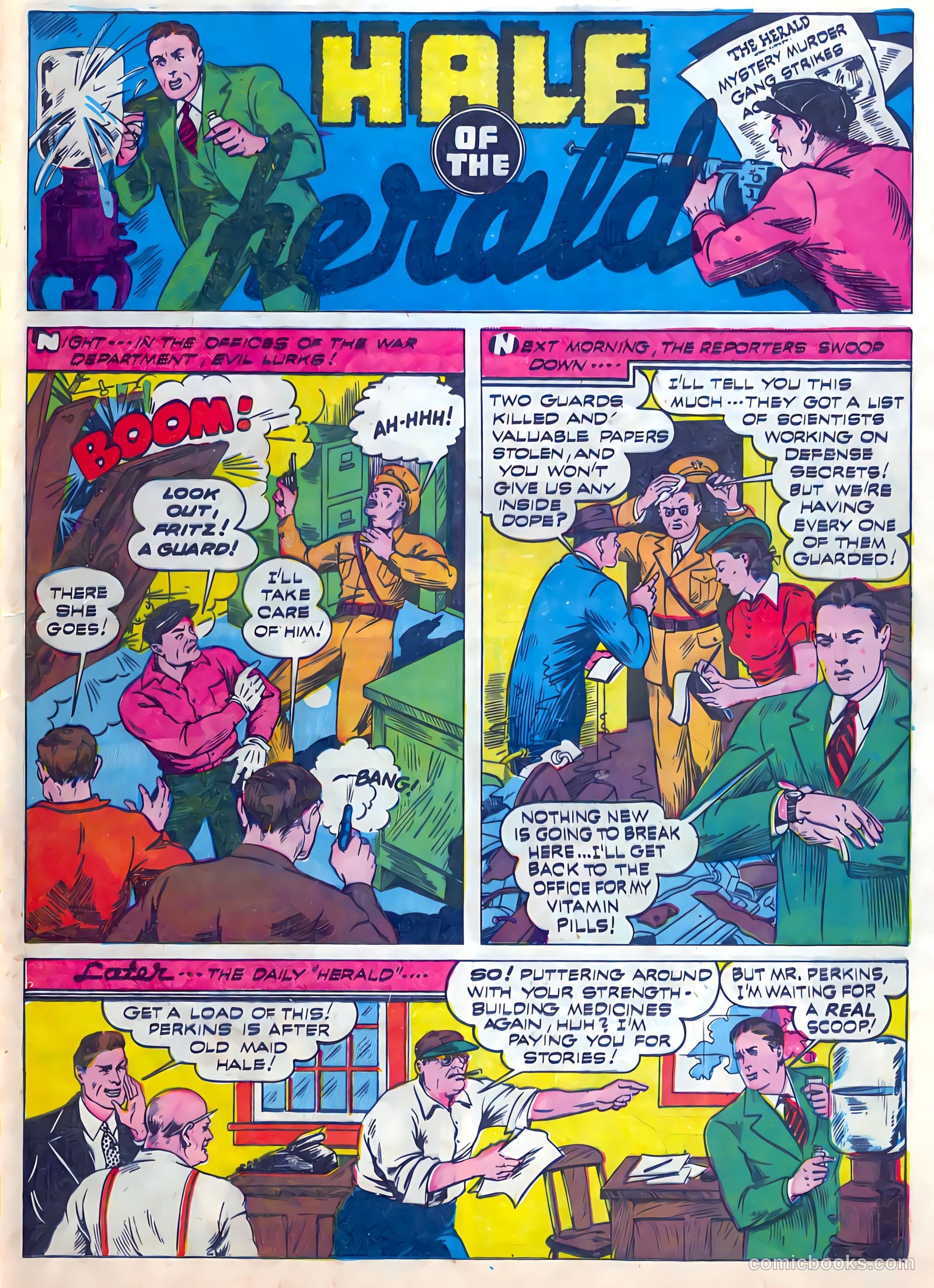 Thrilling Comics #25 (1940) — page 39 of 68