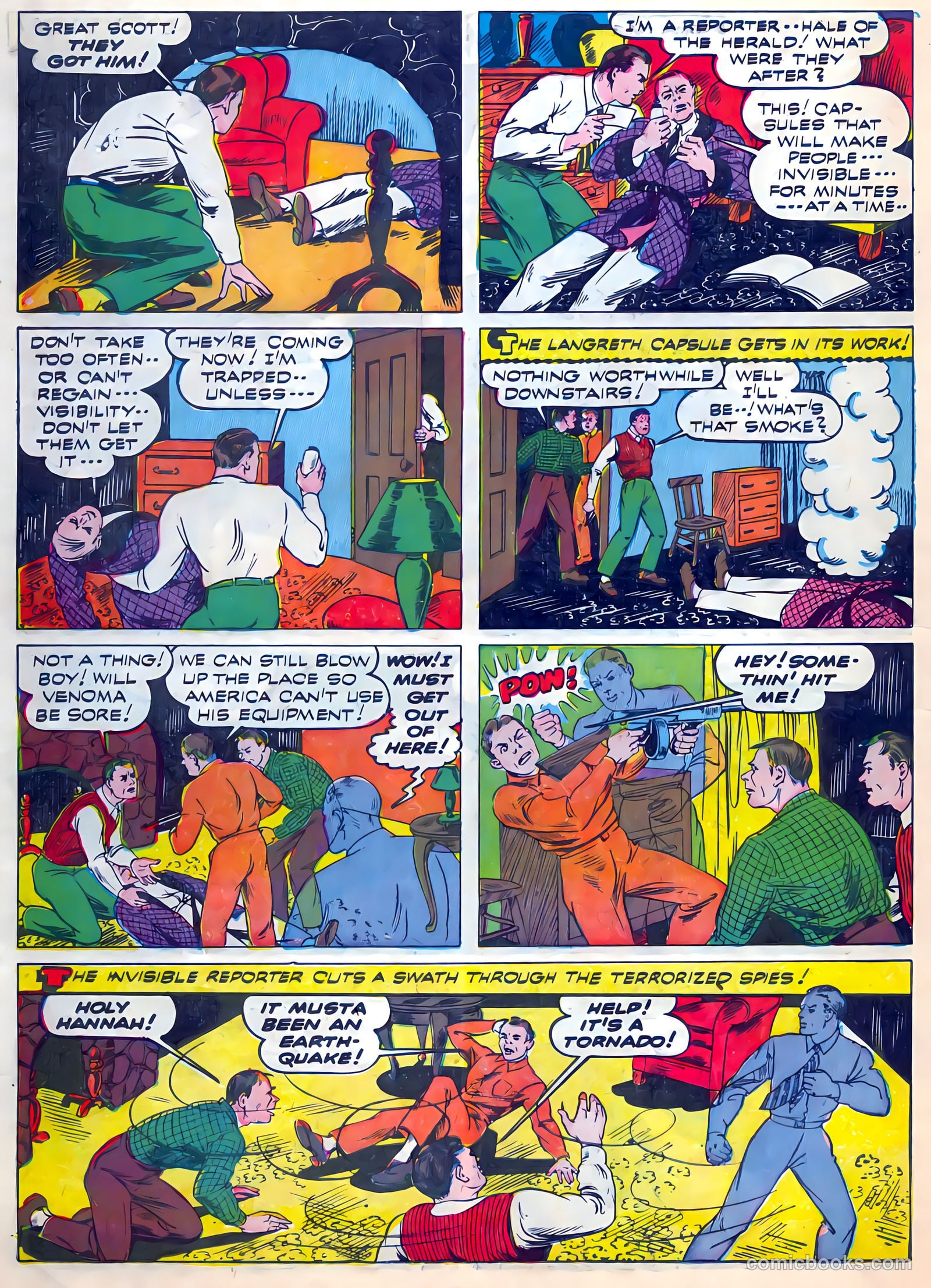 Thrilling Comics #25 (1940) — page 42 of 68