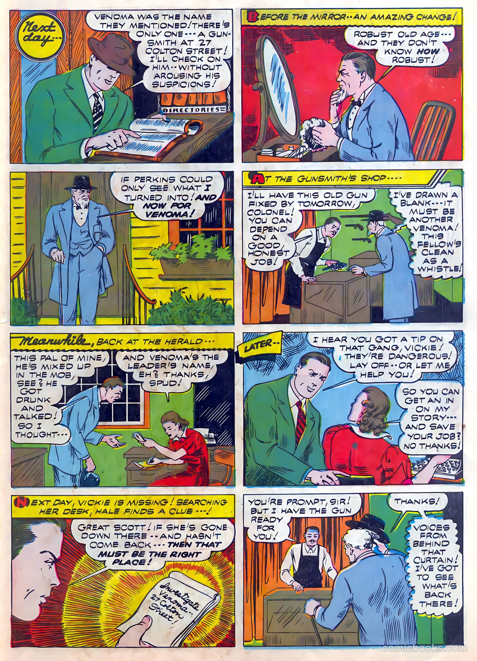 Thrilling Comics #25 (1940) — page 43 of 68