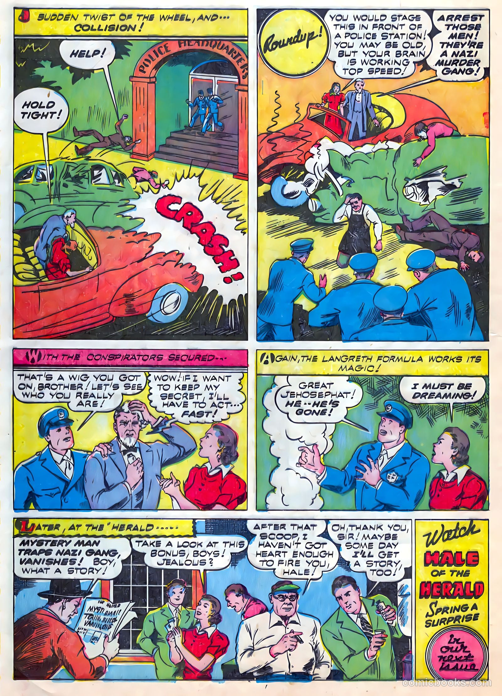 Thrilling Comics #25 (1940) — page 46 of 68