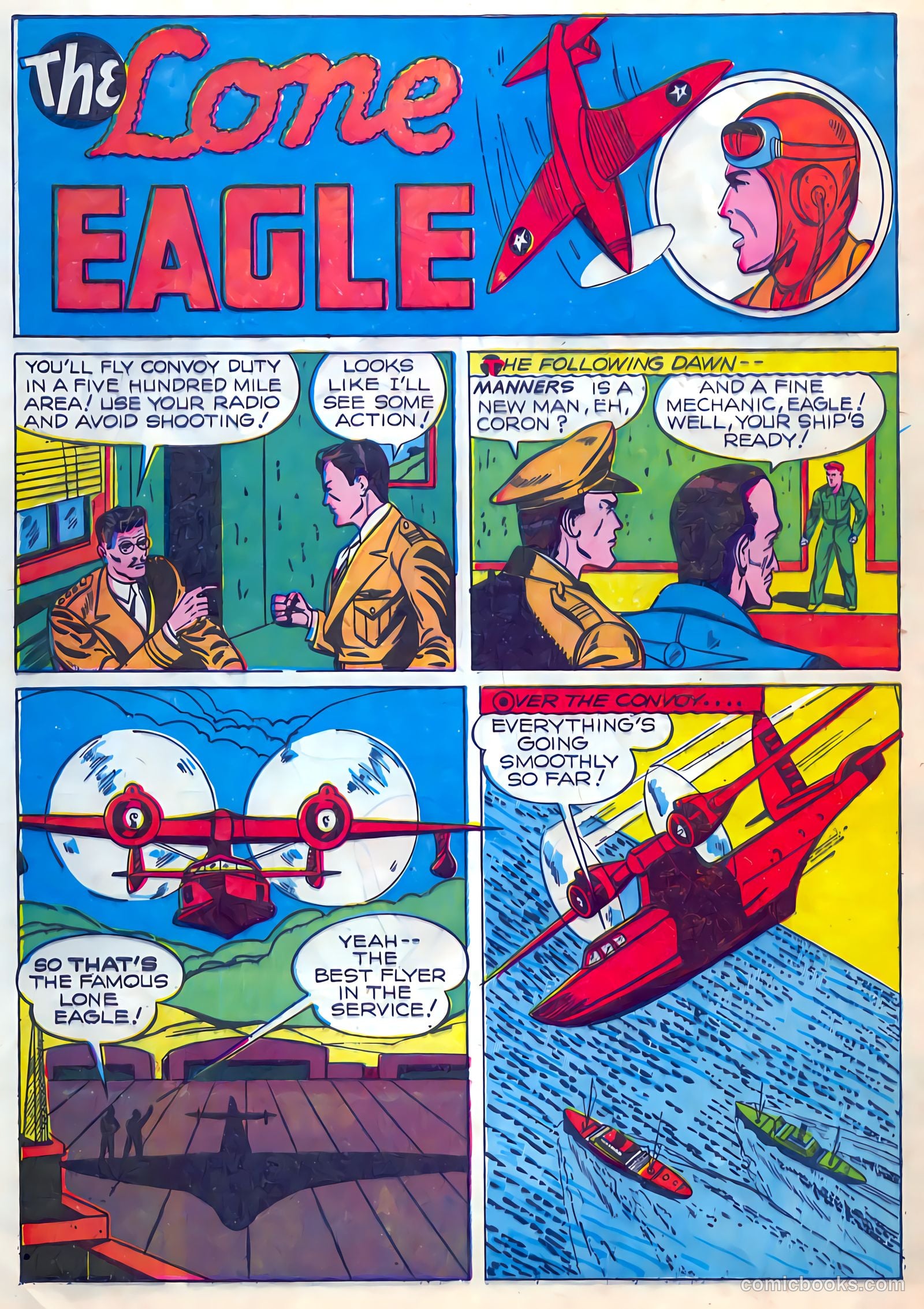 Thrilling Comics #25 (1940) — page 54 of 68