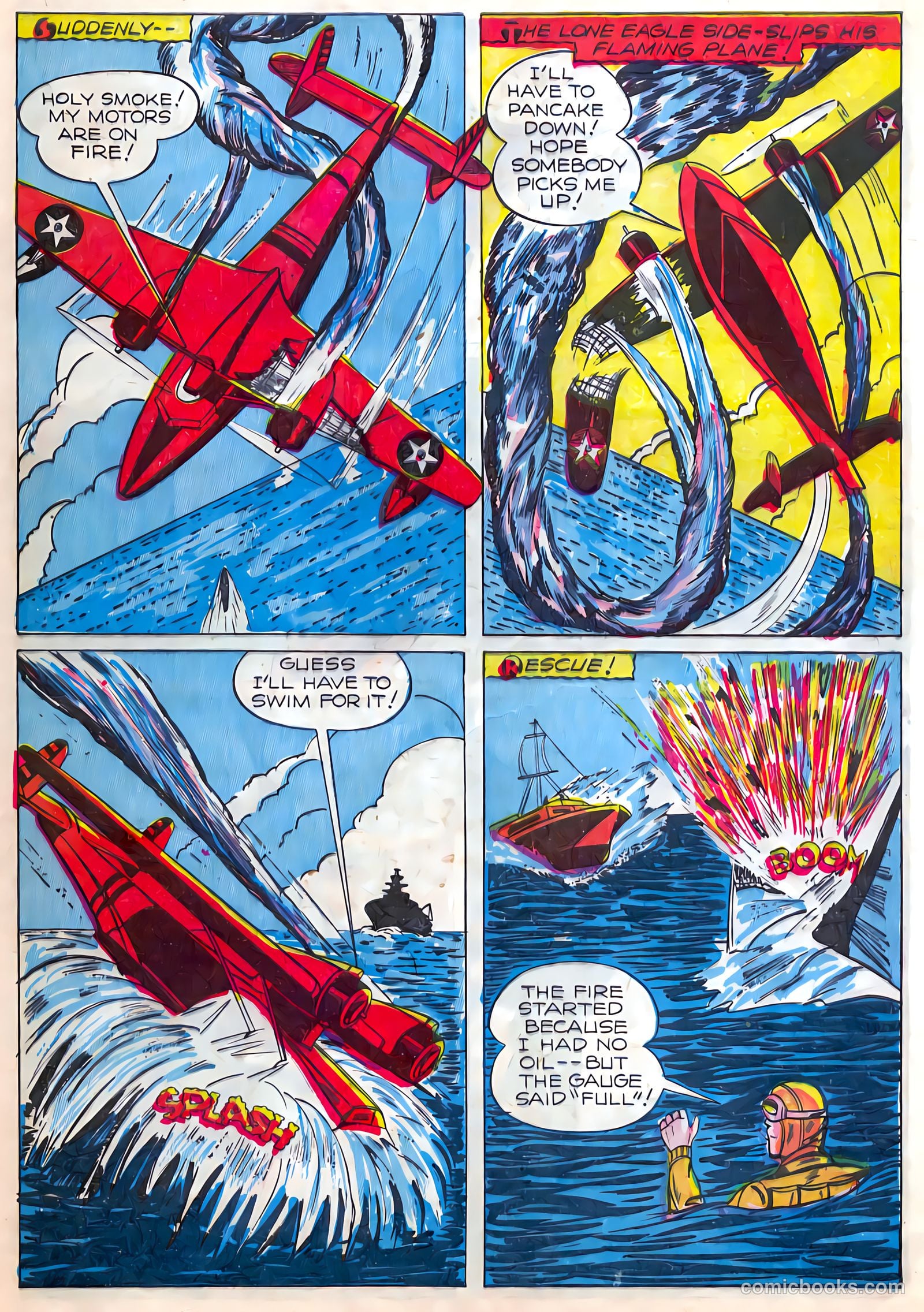 Thrilling Comics #25 (1940) — page 55 of 68