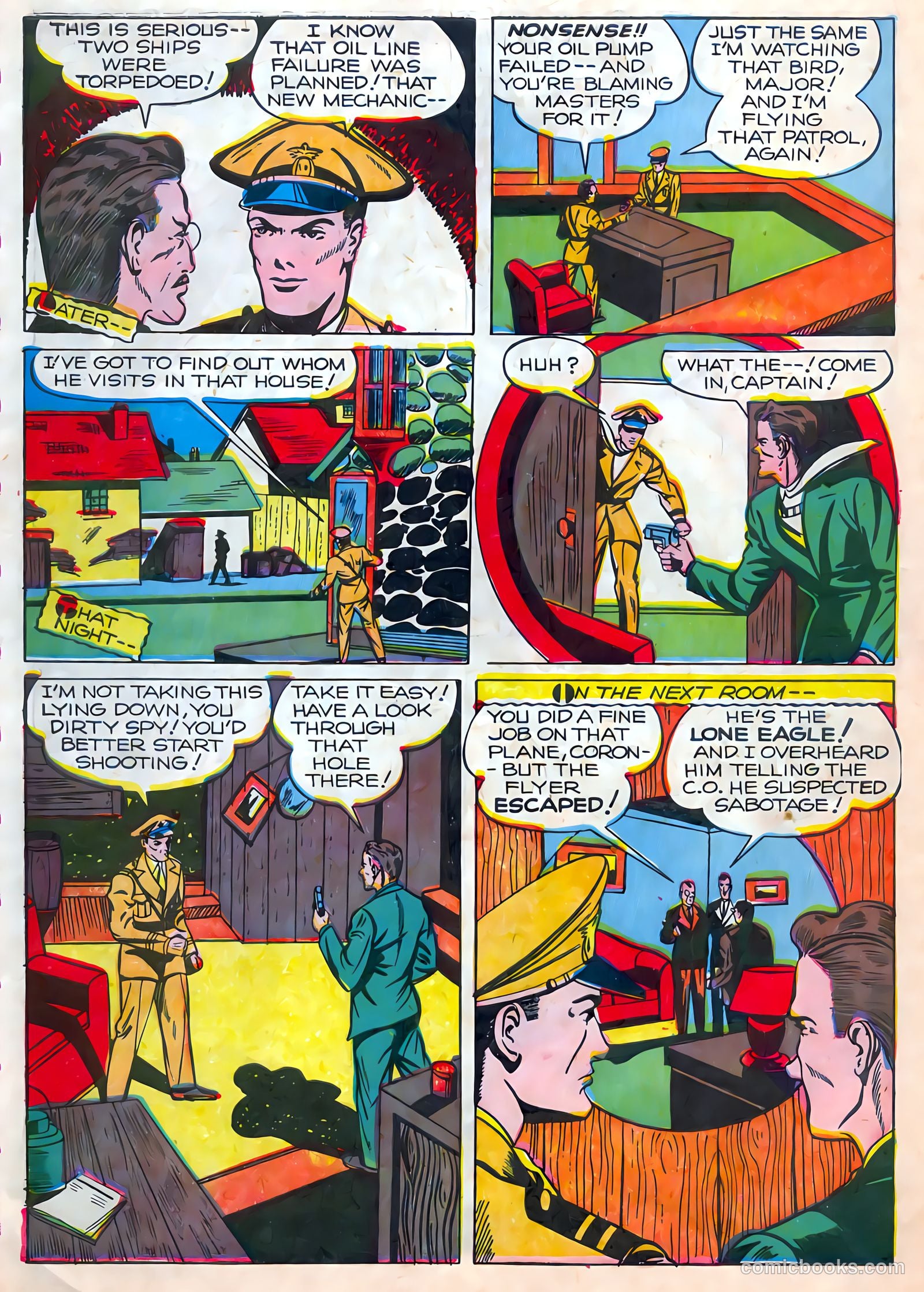 Thrilling Comics #25 (1940) — page 56 of 68