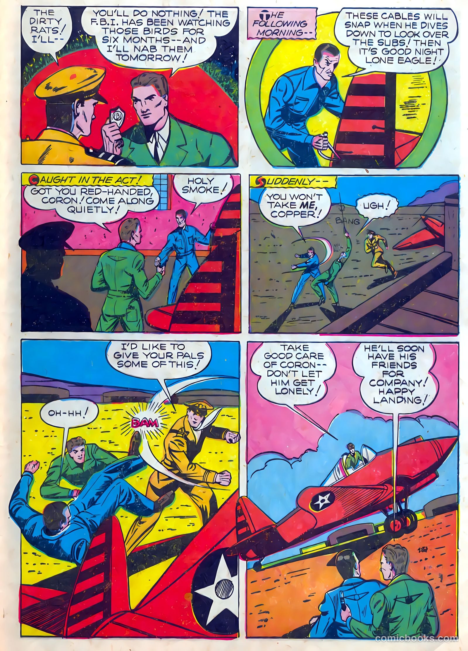 Thrilling Comics #25 (1940) — page 57 of 68