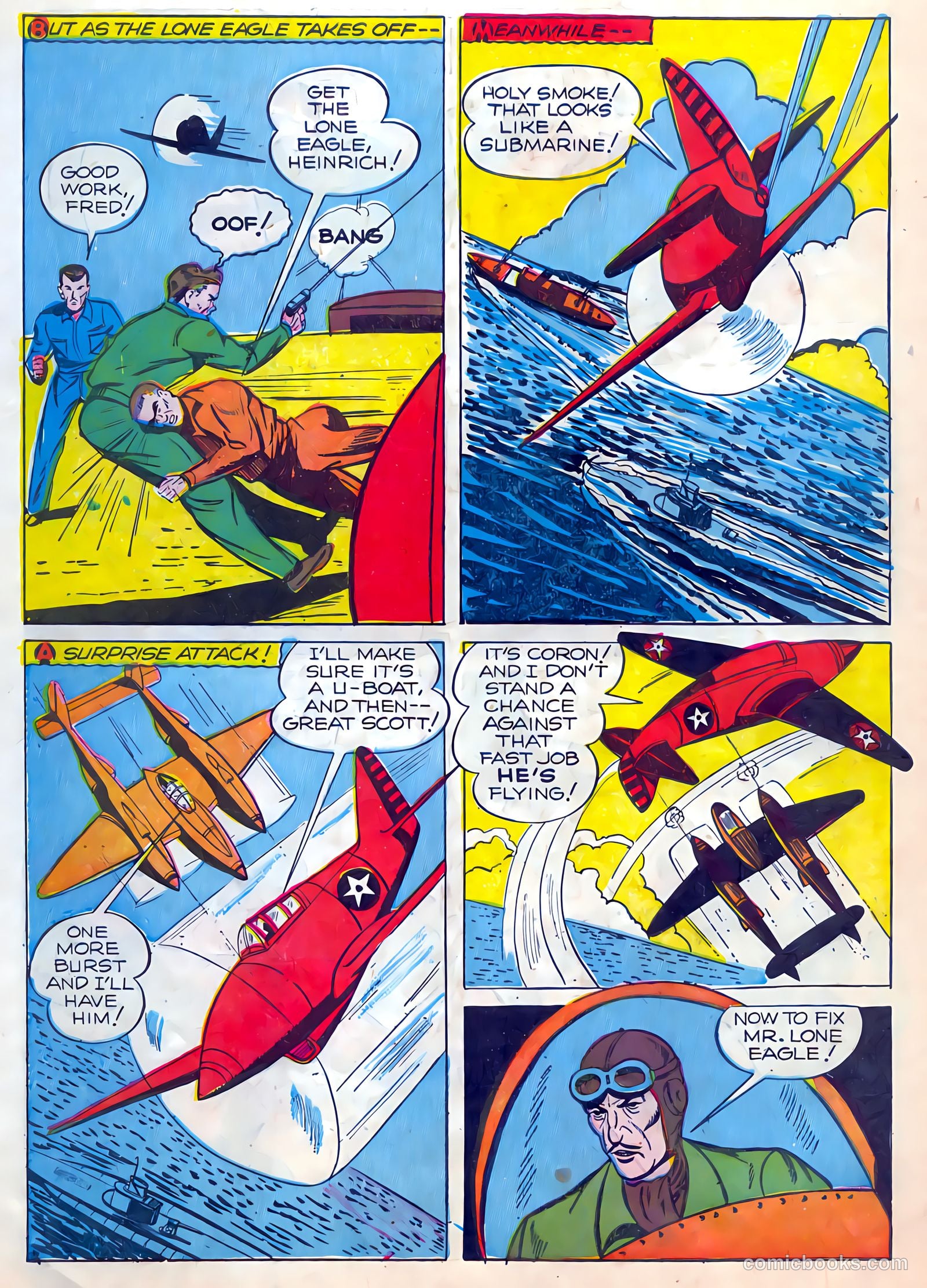 Thrilling Comics #25 (1940) — page 58 of 68