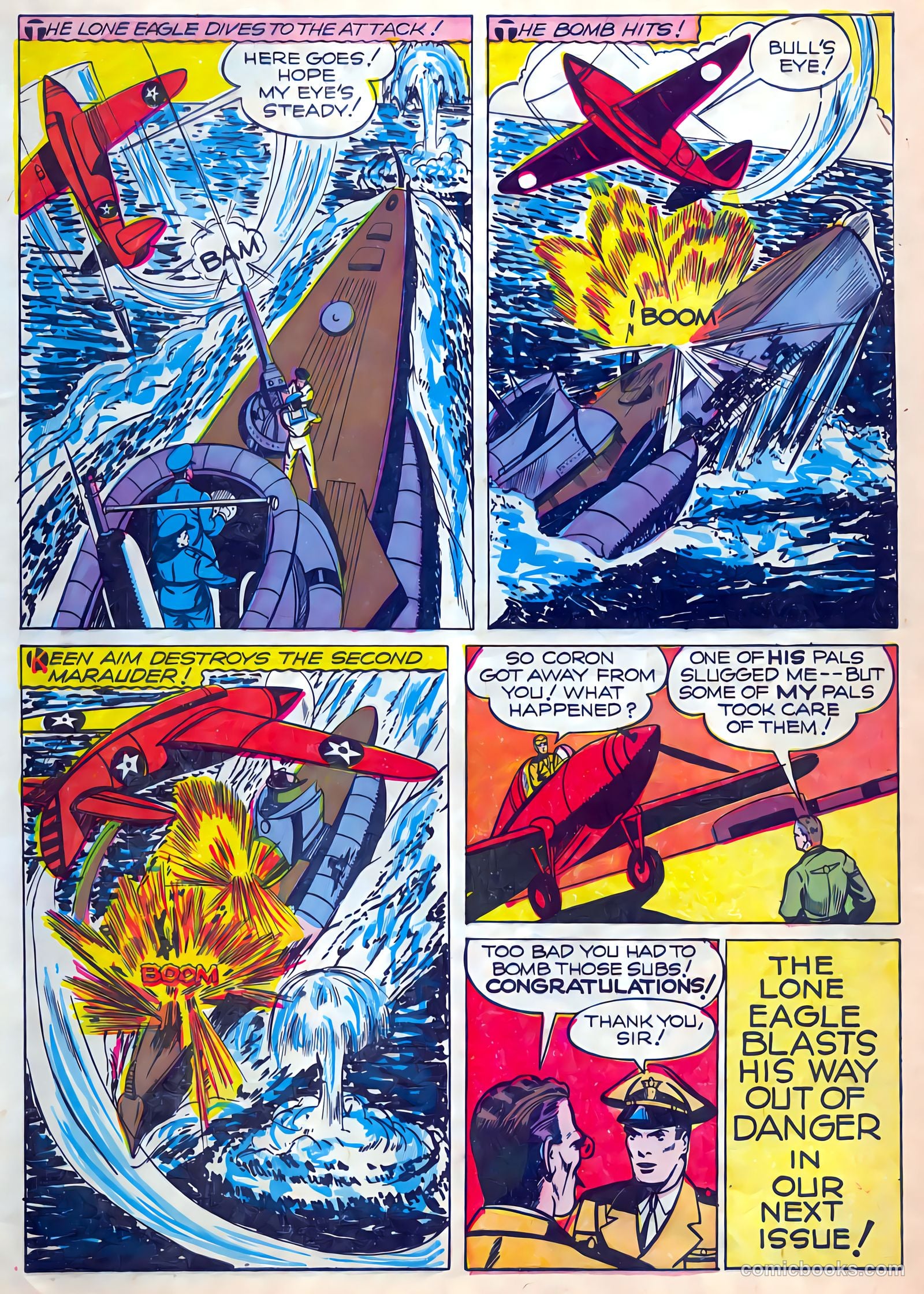 Thrilling Comics #25 (1940) — page 60 of 68
