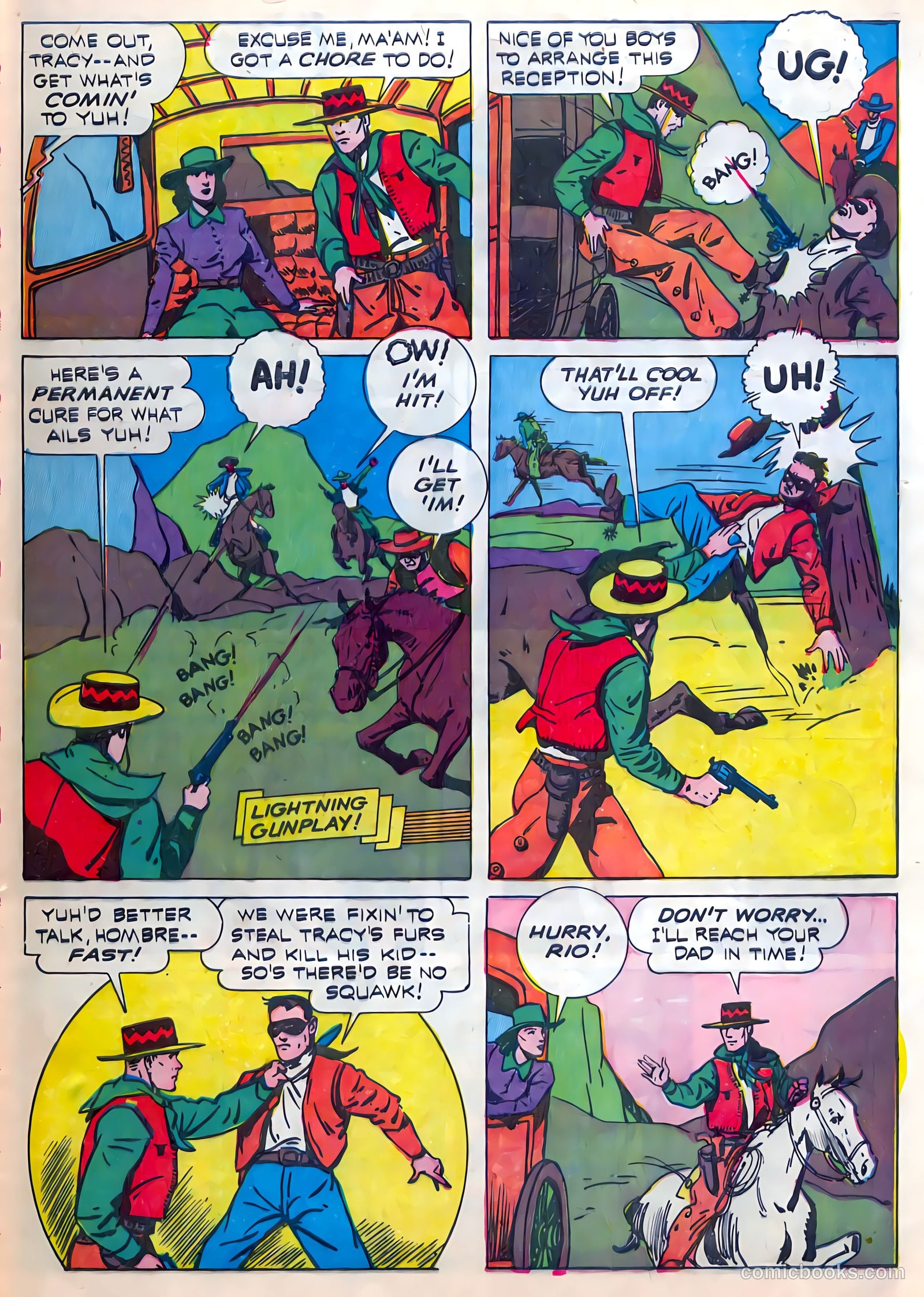 Thrilling Comics #25 (1940) — page 63 of 68