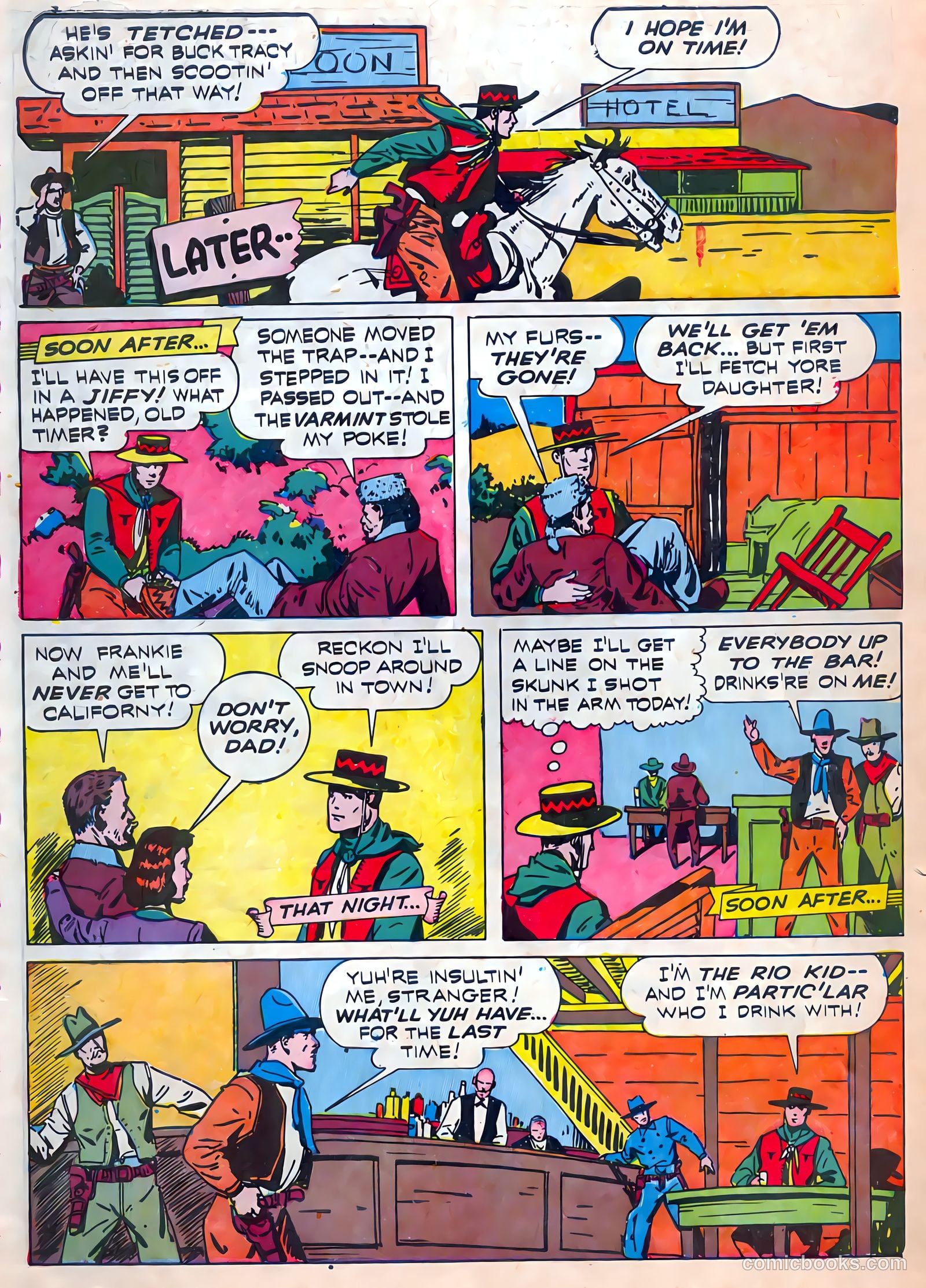 Thrilling Comics #25 (1940) — page 64 of 68