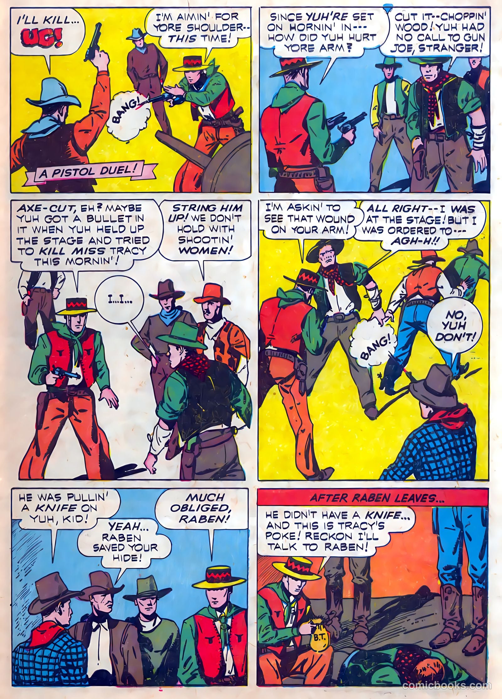 Thrilling Comics #25 (1940) — page 65 of 68