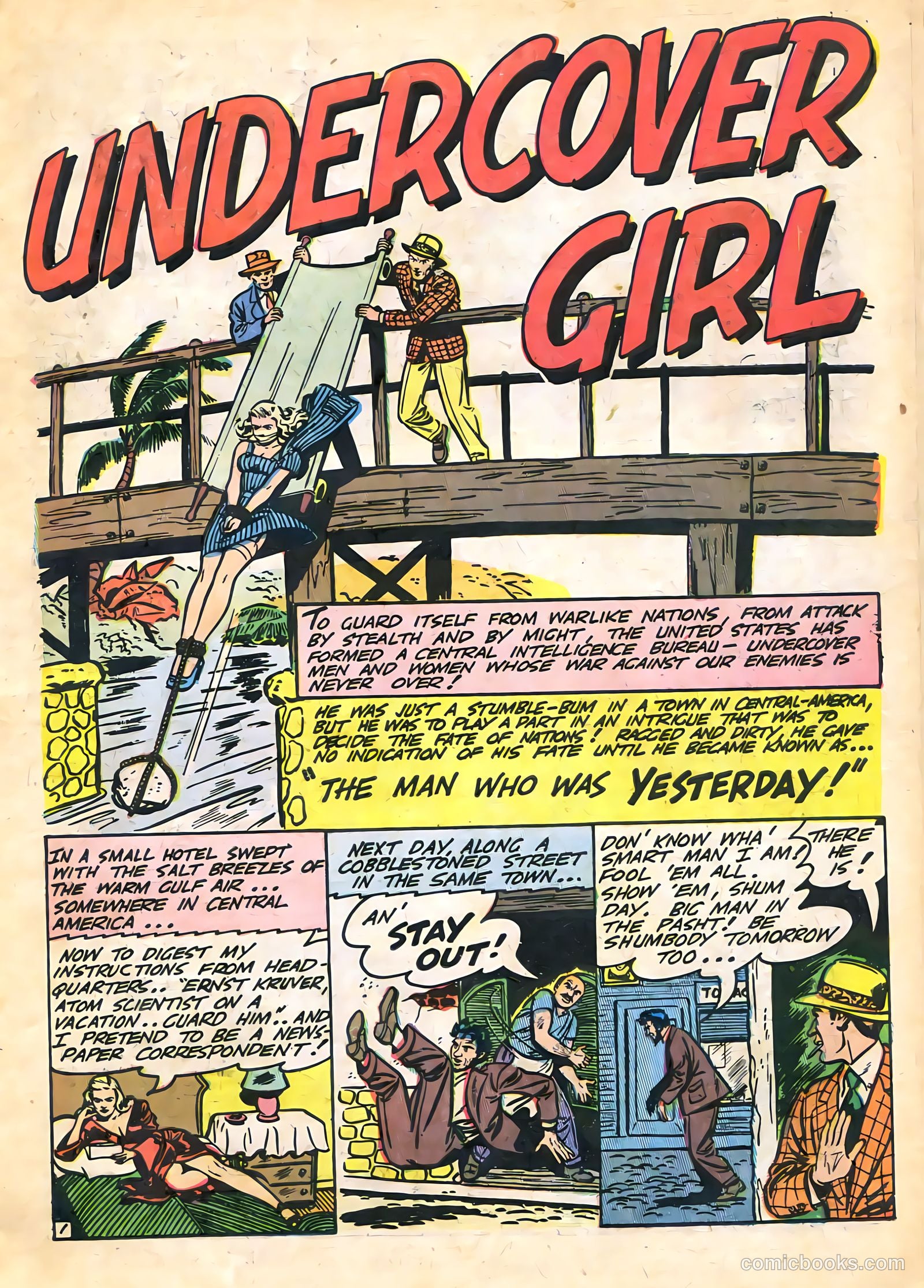 Undercover Girl #7 (1949) — page 3 of 36