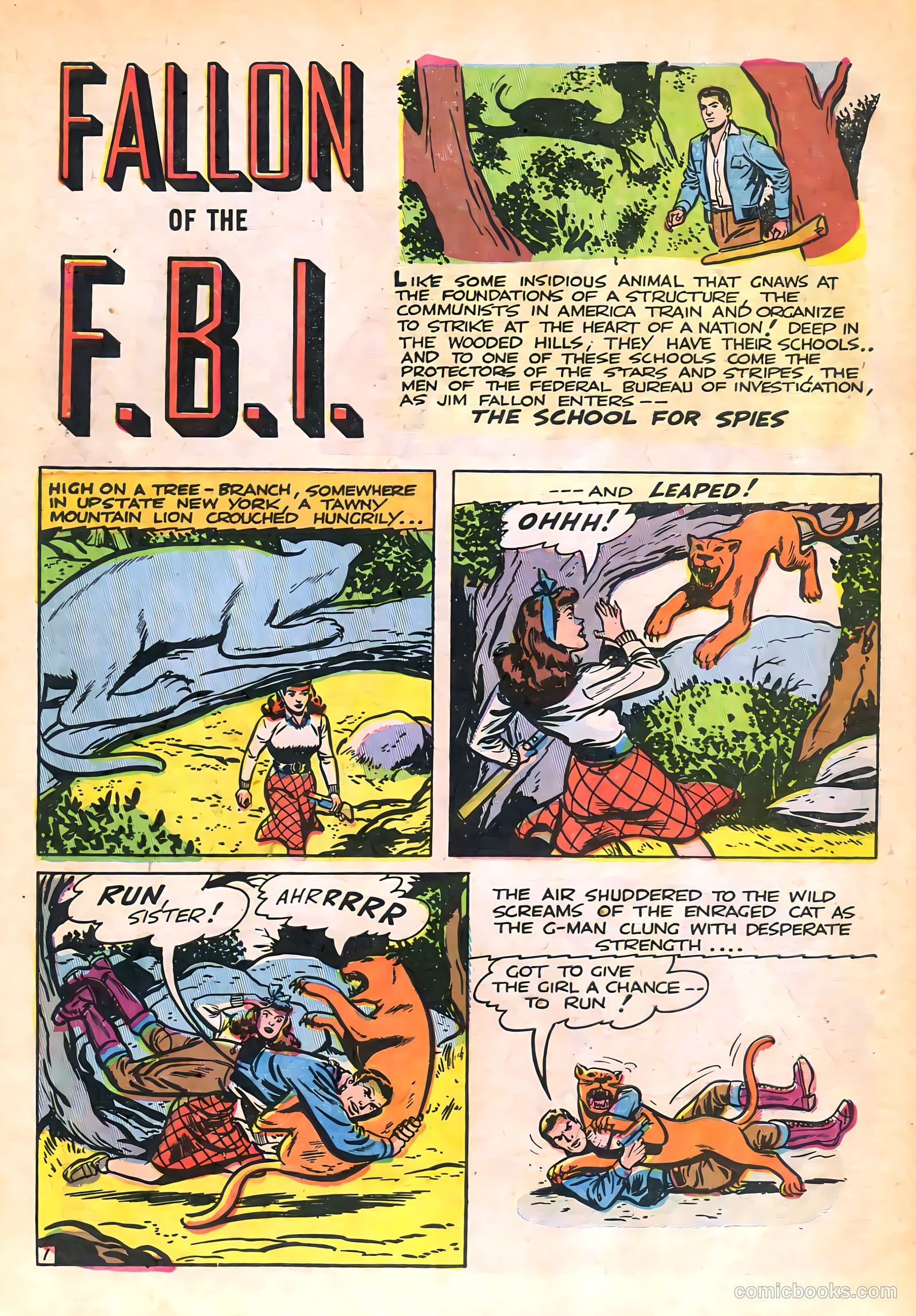 Undercover Girl #7 (1949) — page 10 of 36