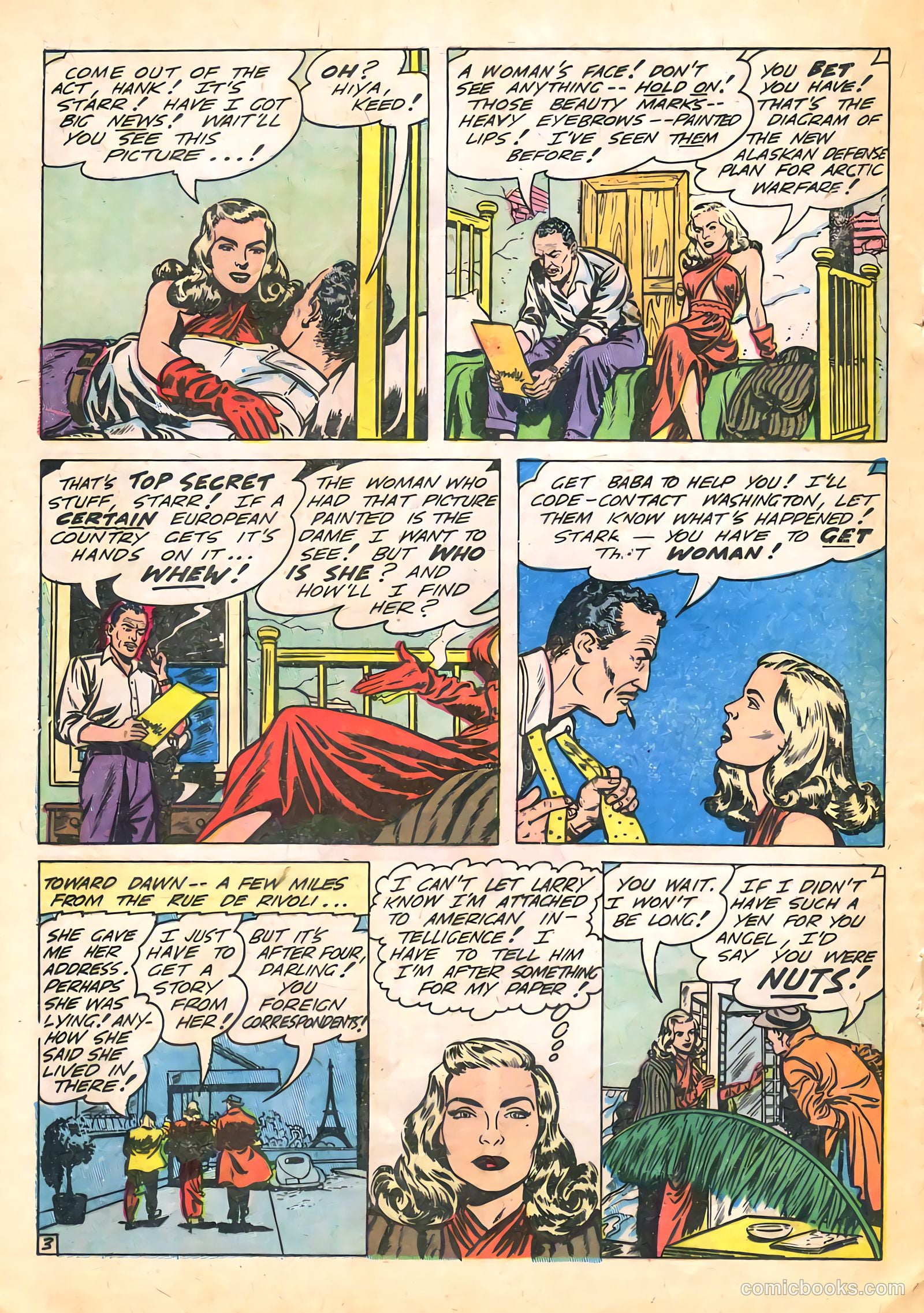 Undercover Girl #7 (1949) — page 20 of 36
