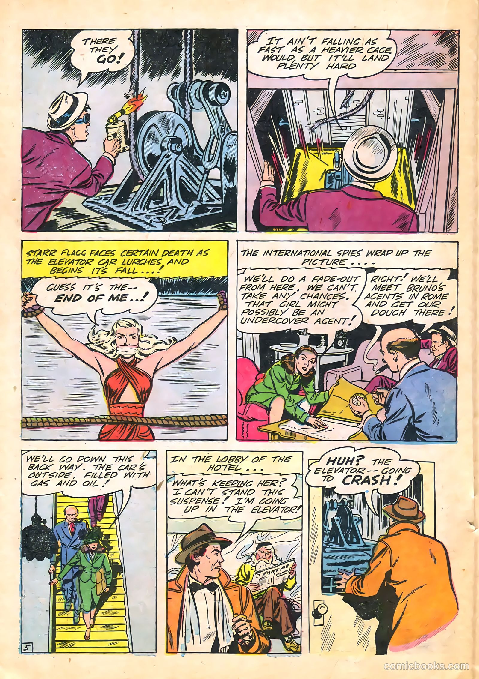 Undercover Girl #7 (1949) — page 22 of 36