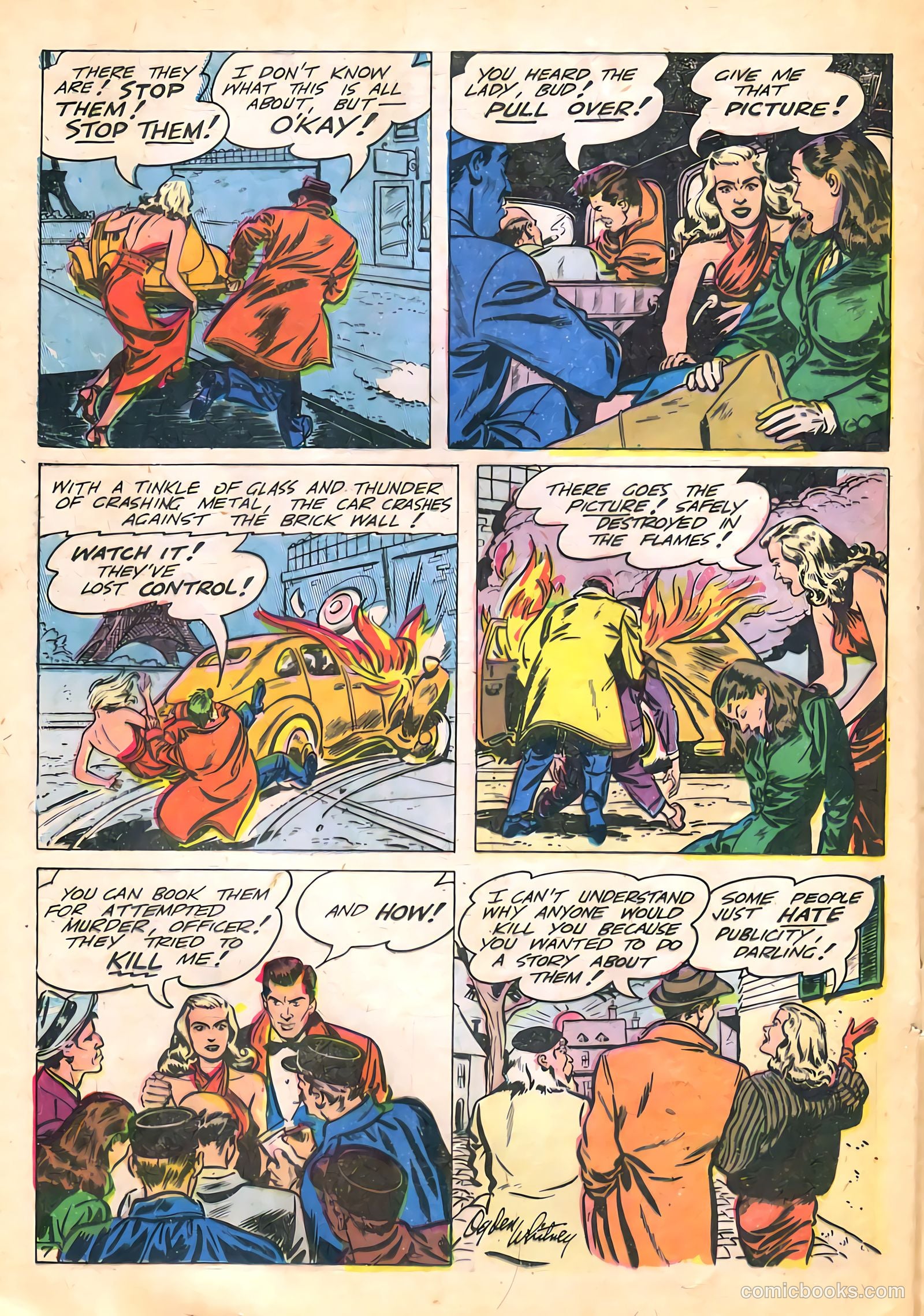 Undercover Girl #7 (1949) — page 24 of 36