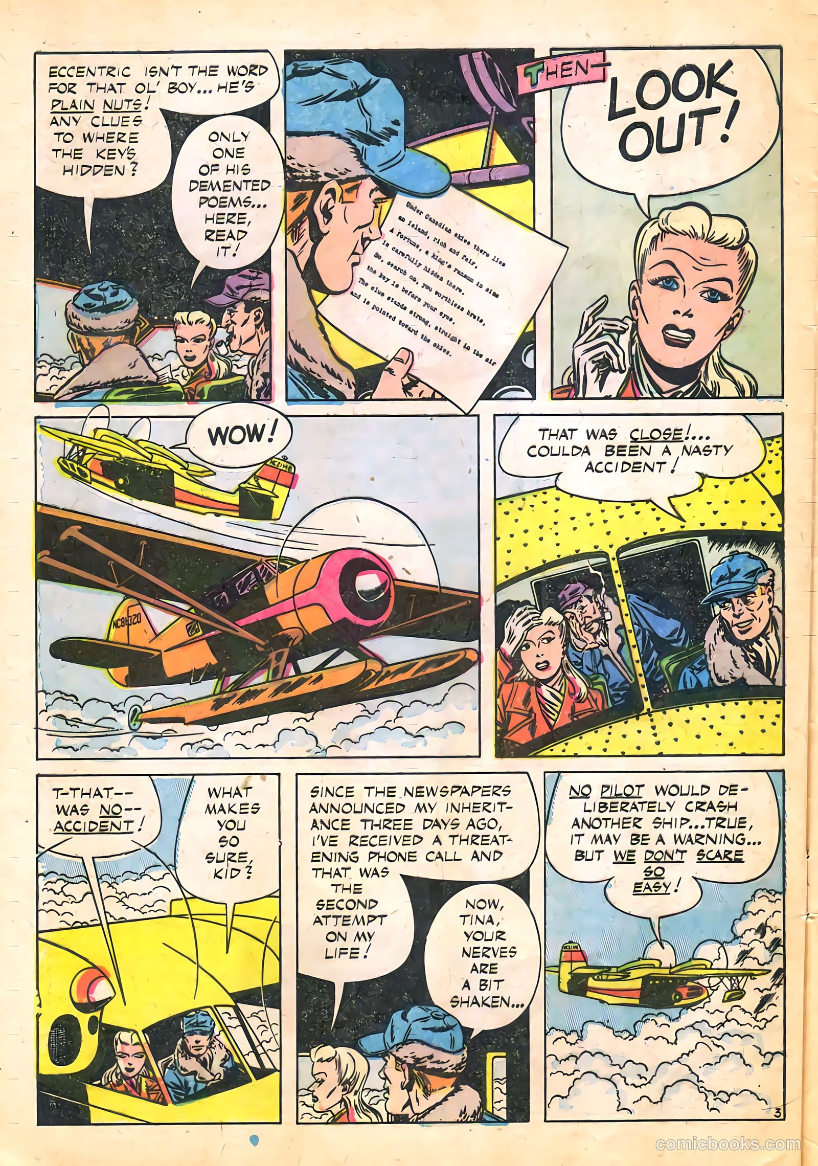 Undercover Girl #7 (1949) — page 28 of 36