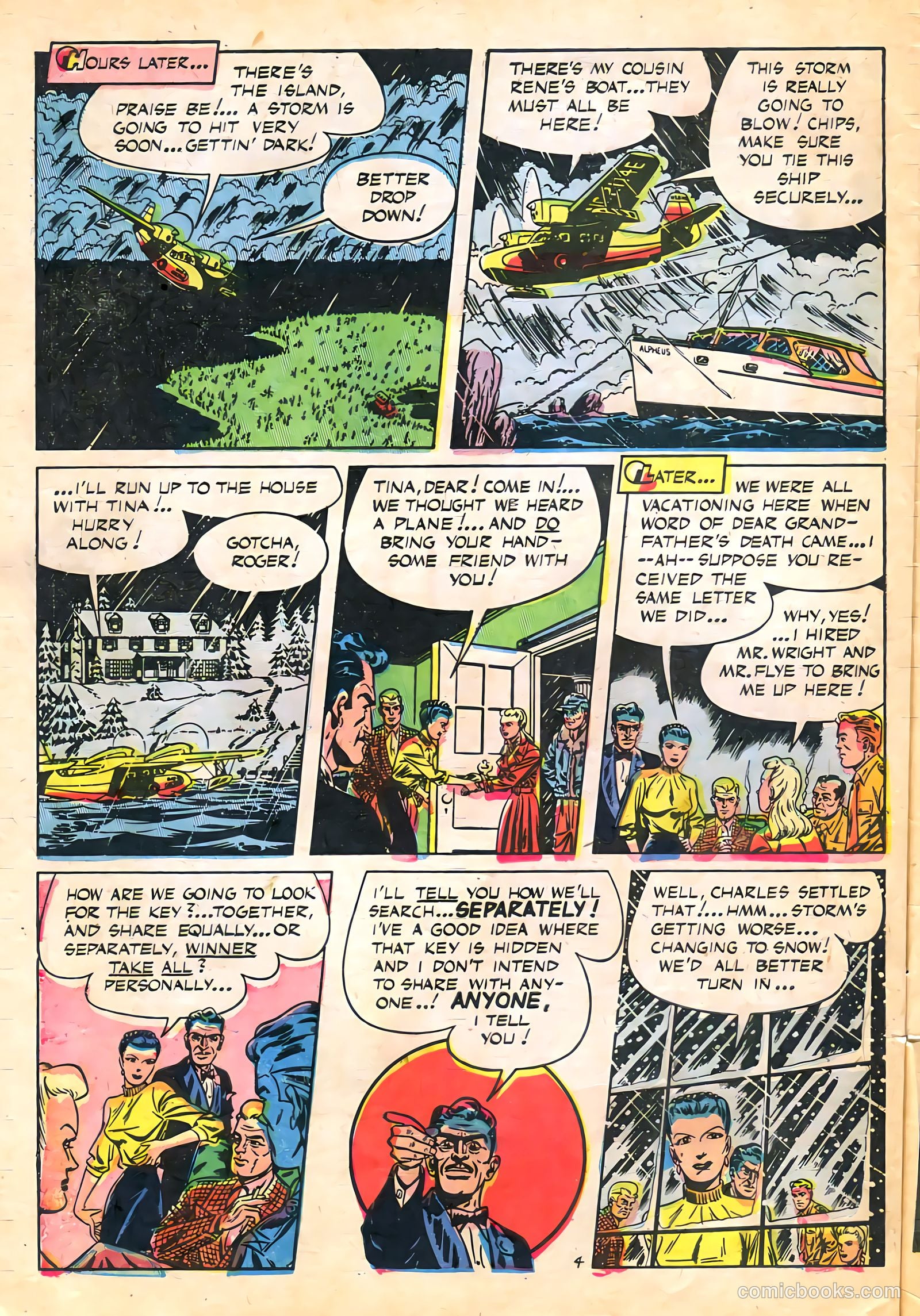 Undercover Girl #7 (1949) — page 29 of 36