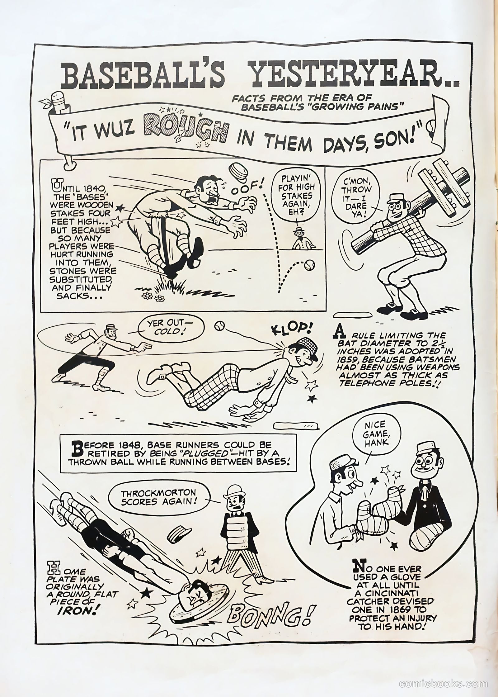 Baseball Heroes #1 (1952) — page 2 of 36