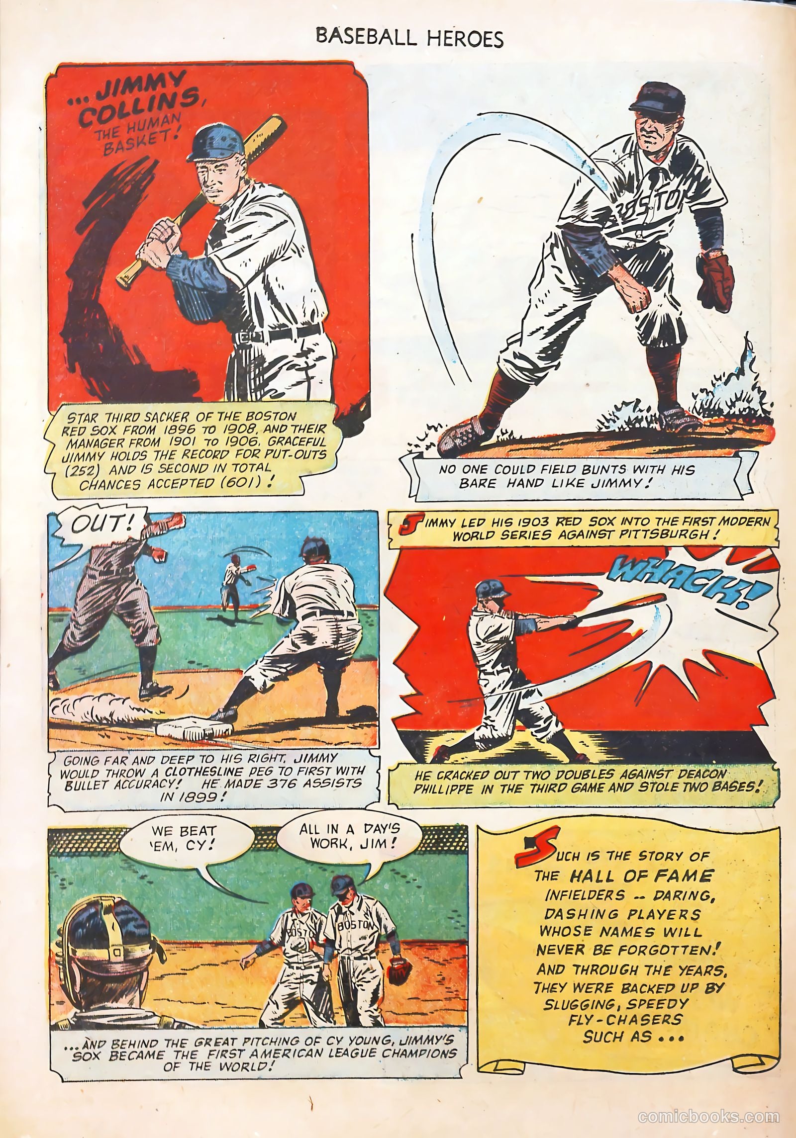 Baseball Heroes #1 (1952) — page 14 of 36
