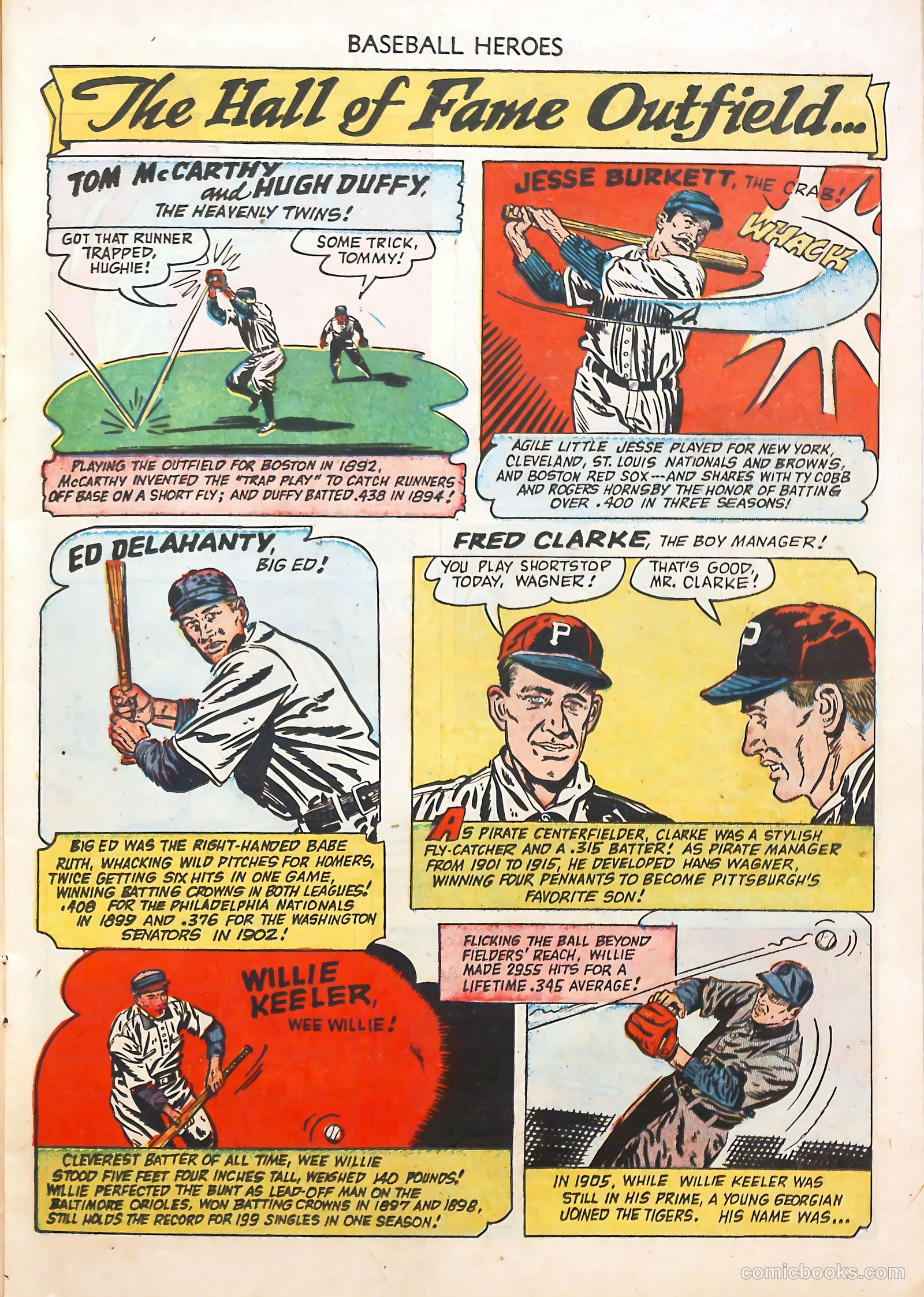 Baseball Heroes #1 (1952) — page 15 of 36