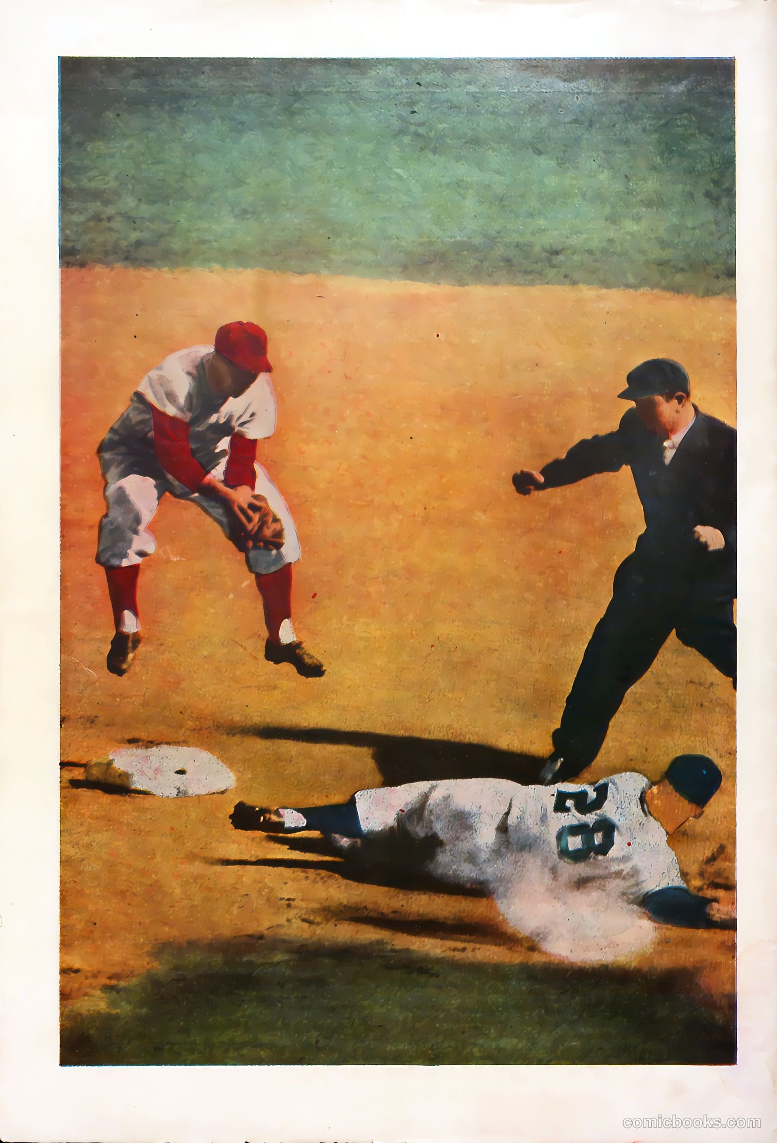 Baseball Heroes #1 (1952) — page 36 of 36