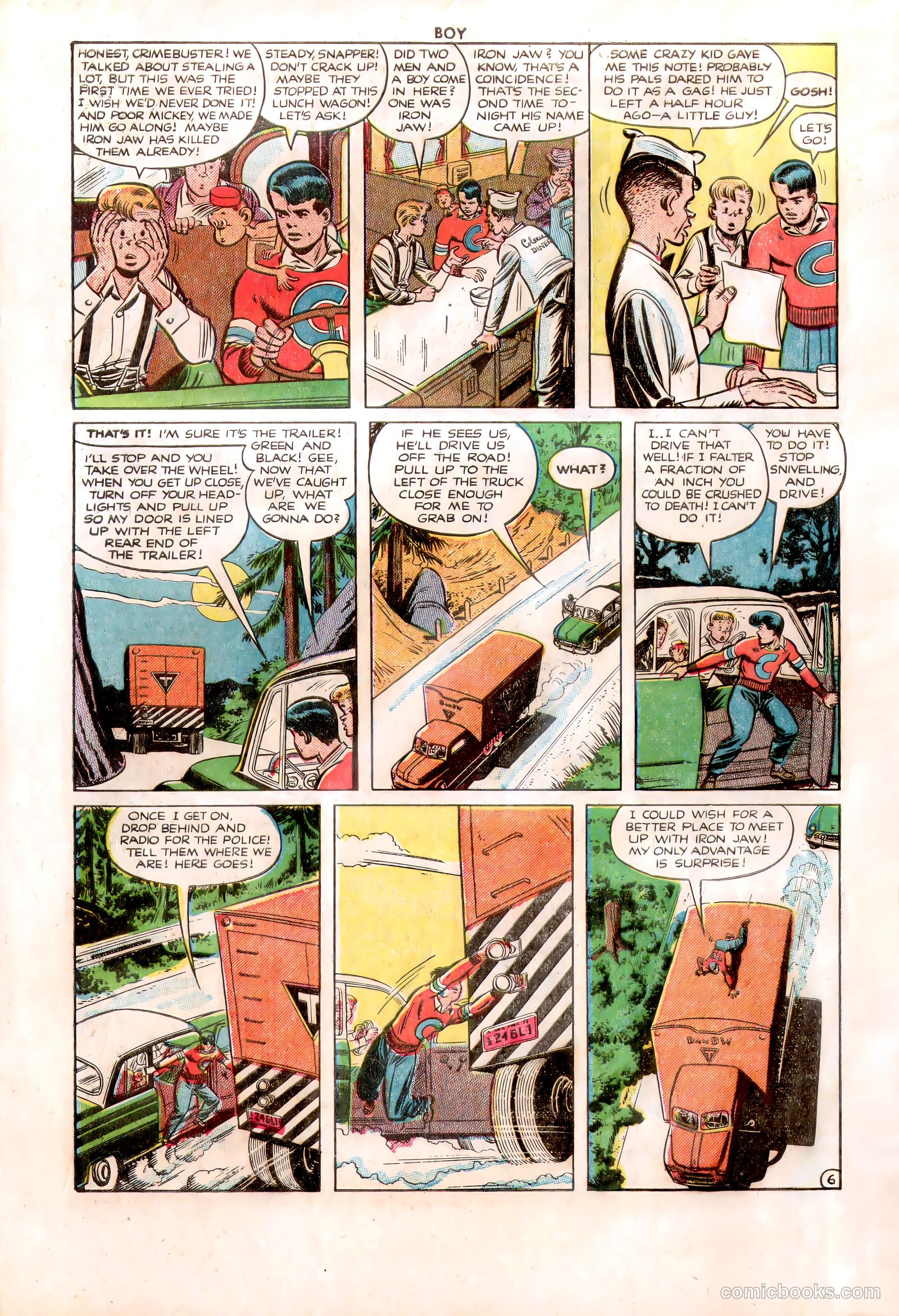Boy Comics #76 (1950) — page 8 of 36