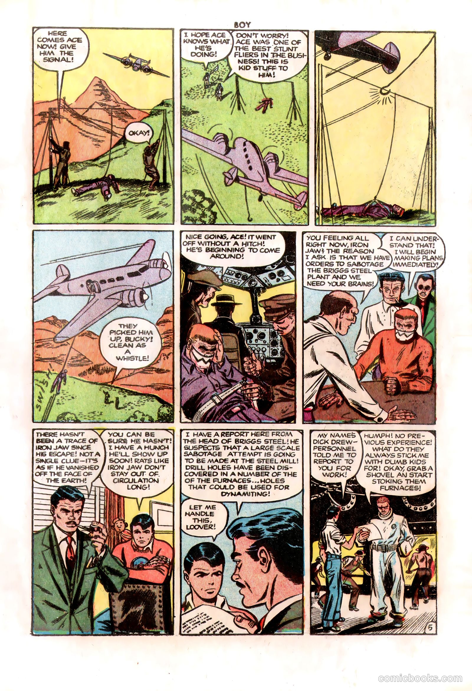 Boy Comics #76 (1950) — page 17 of 36