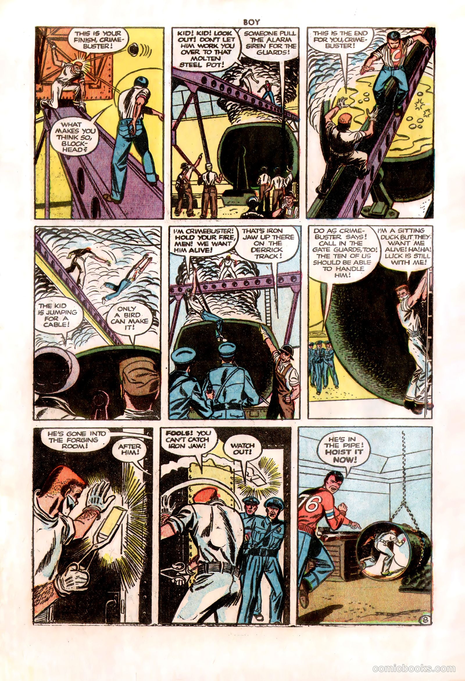 Boy Comics #76 (1950) — page 20 of 36