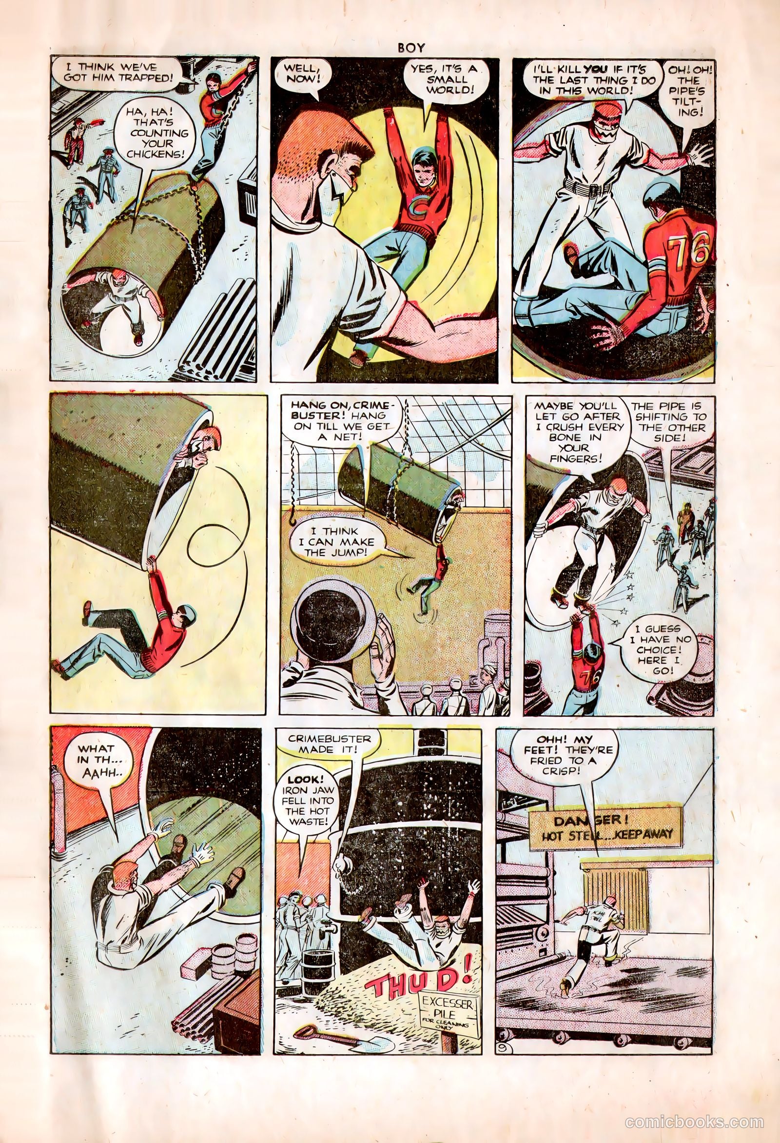 Boy Comics #76 (1950) — page 21 of 36